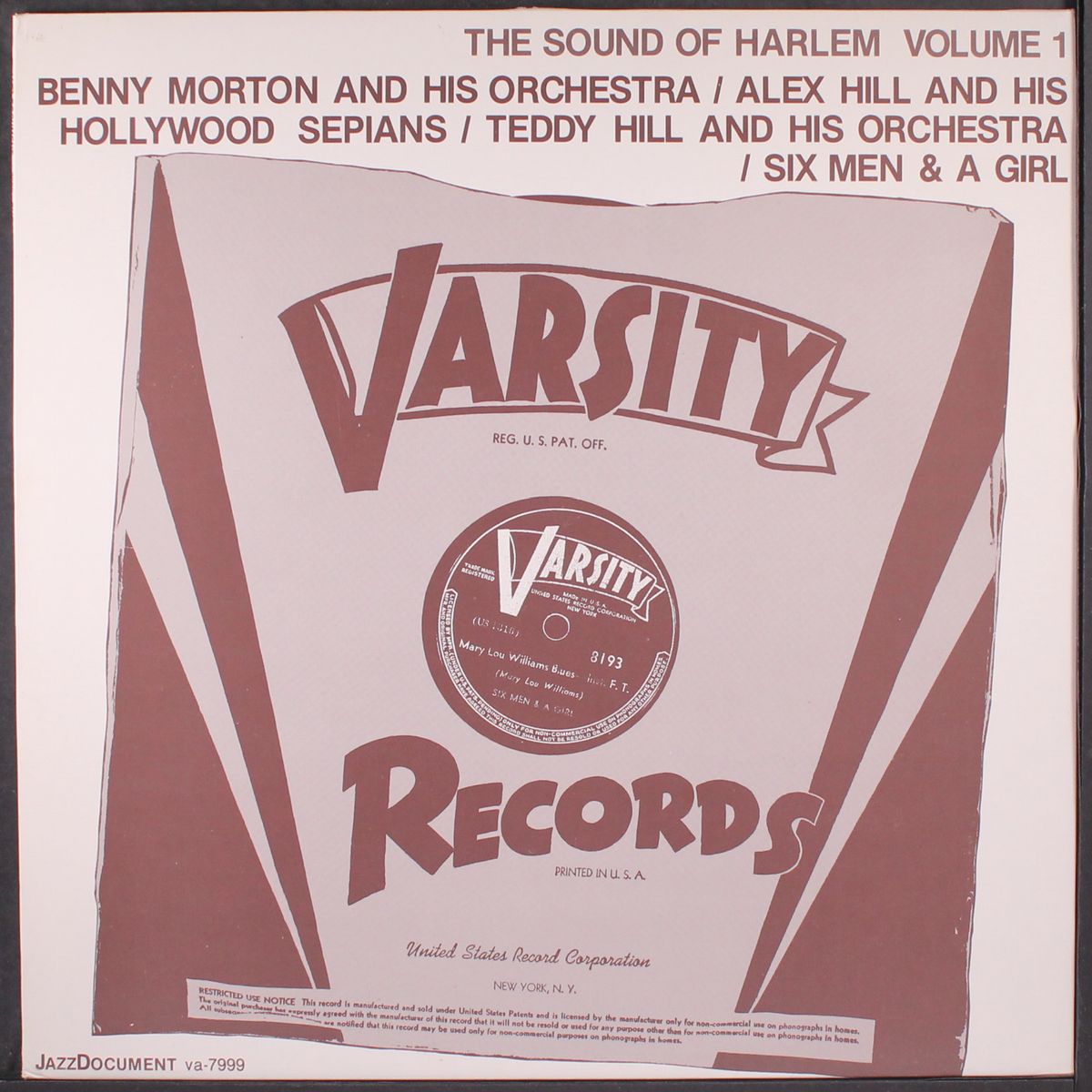 the sound of harlem, vol. 1 by VARIOUS