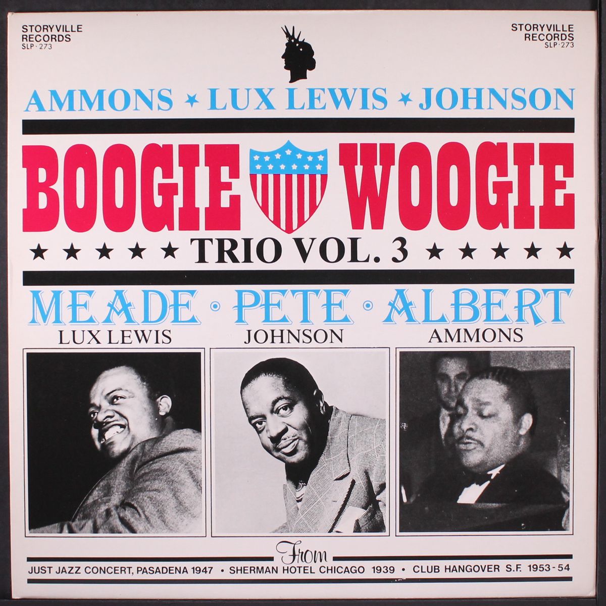 boogie woogie trio, vol. 3 by ALBERT AMMONS, PETE JOHNSON, MEADE LUX LEWIS