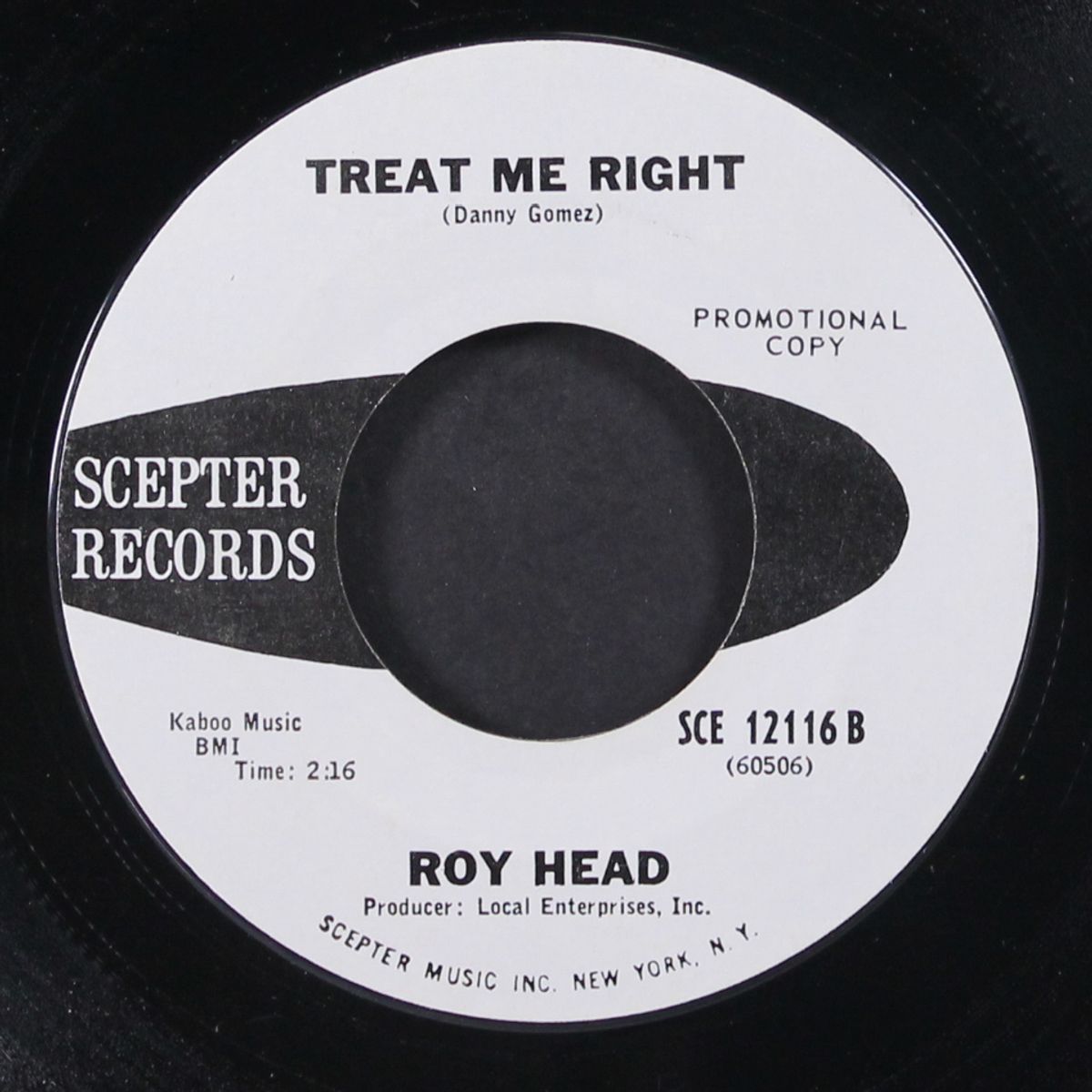 just a little bit / treat me right by ROY HEAD