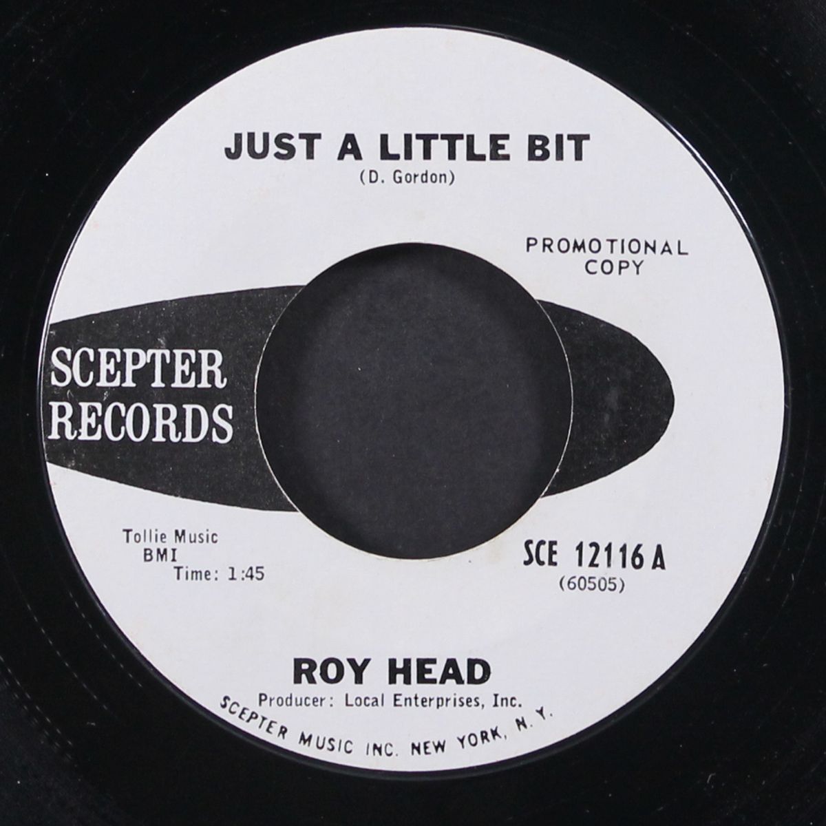just a little bit / treat me right by ROY HEAD