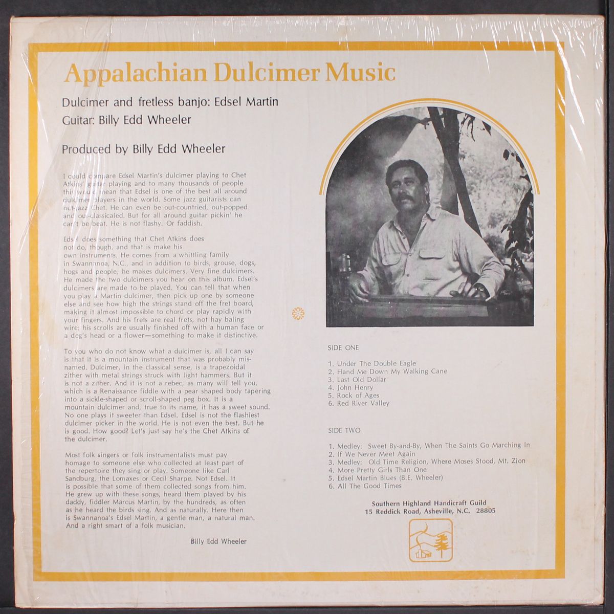 appalachian dulcimer music by EDSEL MARTIN