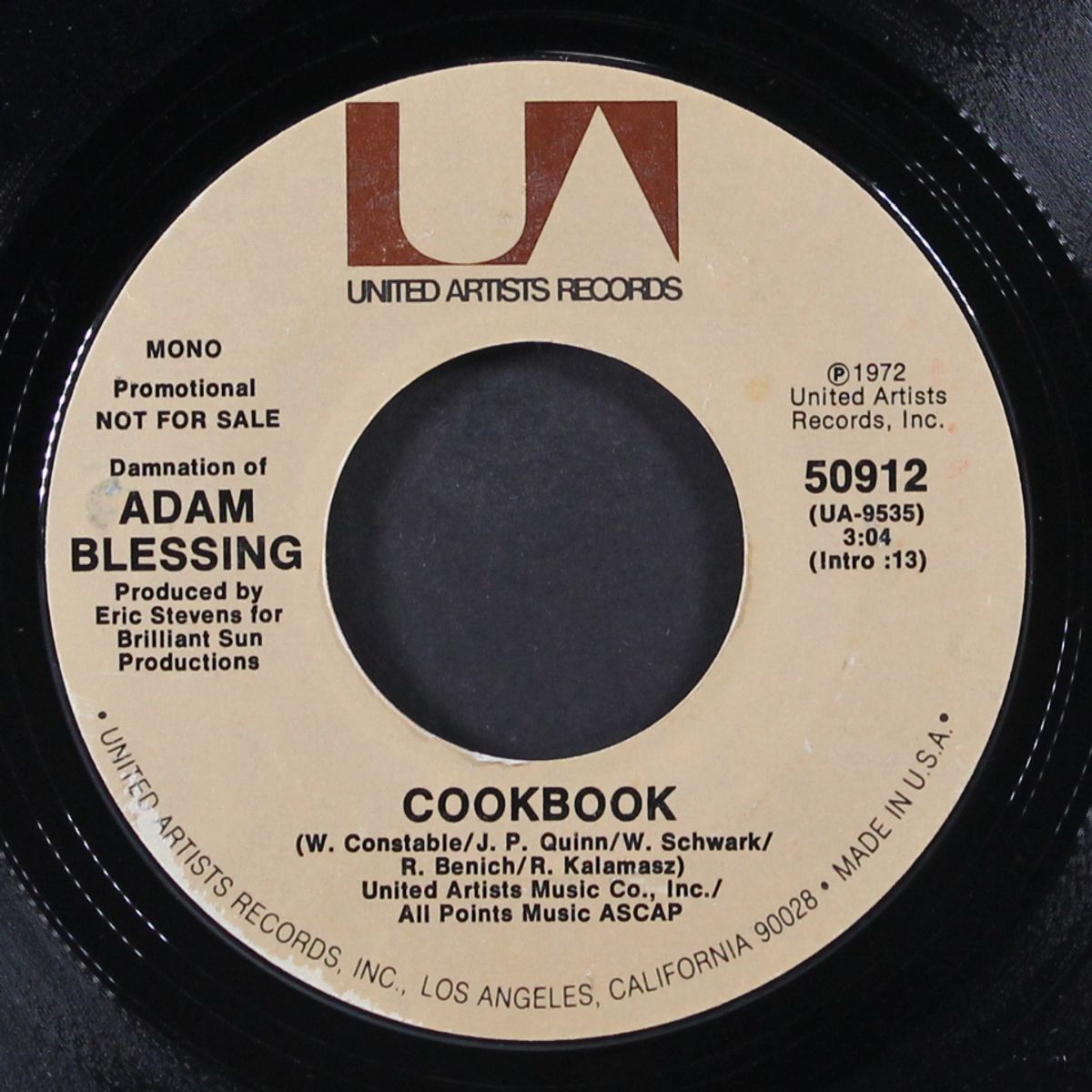cookbook / mono by DAMNATION OF ADAM BLESSING