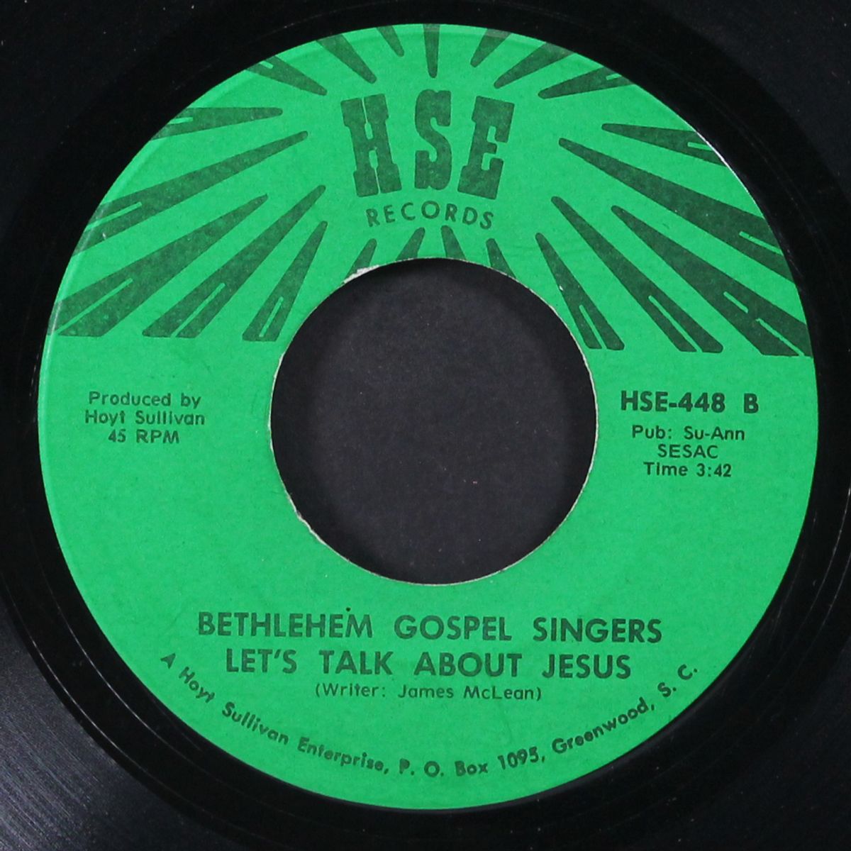 let's talk about jesus / joy to the world by BETHLEHEM GOSPEL SINGERS