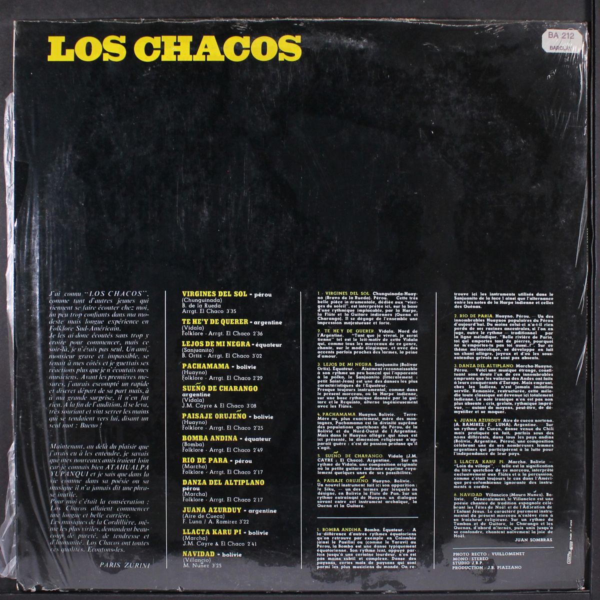 virgenes del sol by LOS CHACOS