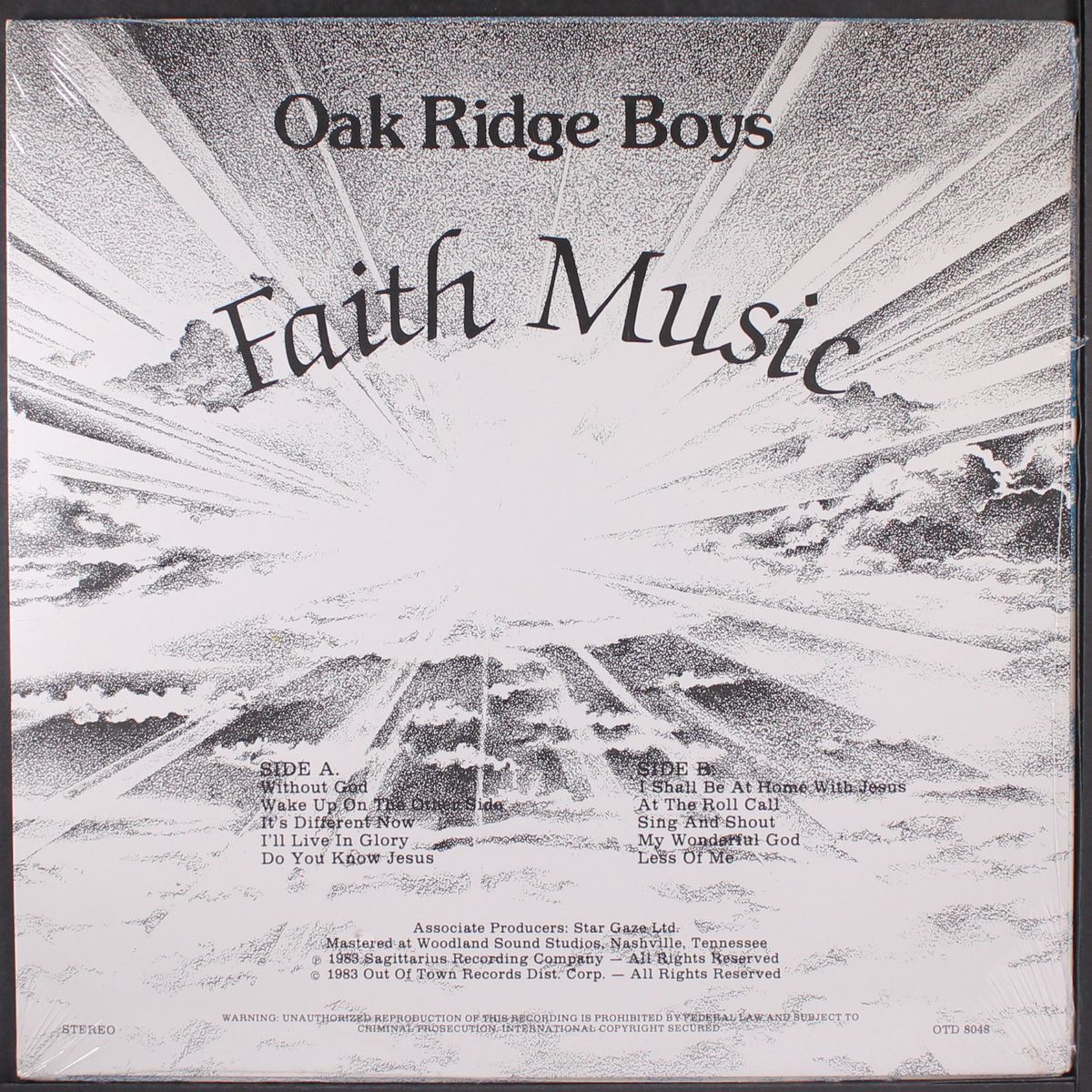 faith music by OAK RIDGE BOYS
