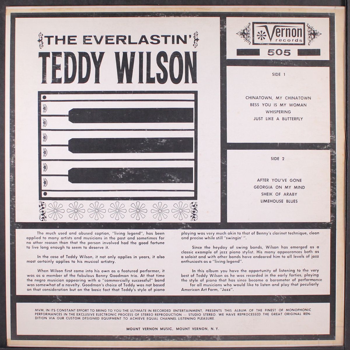 the everlastin'... by TEDDY WILSON
