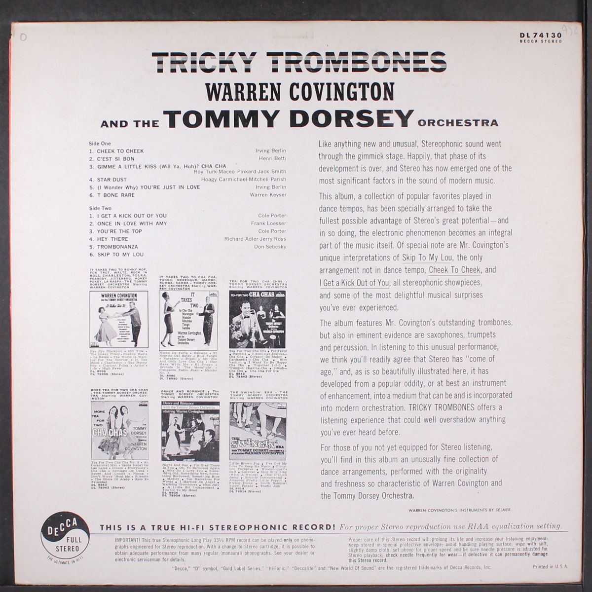 tricky trombones by WARREN COVINGTON