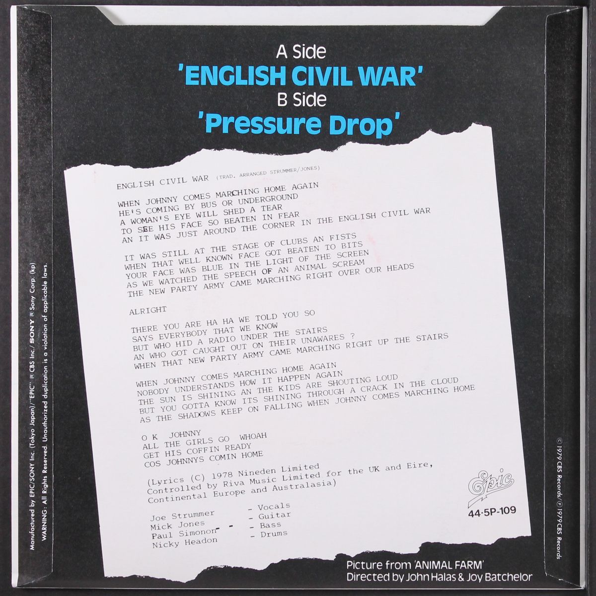 the singles by CLASH