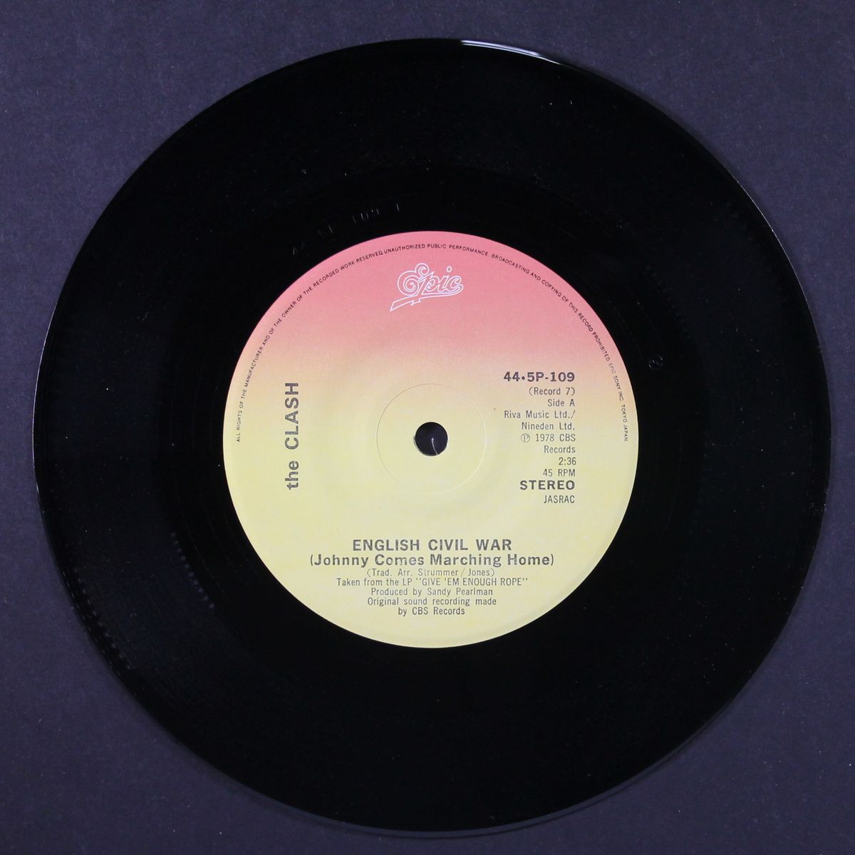 the singles by CLASH