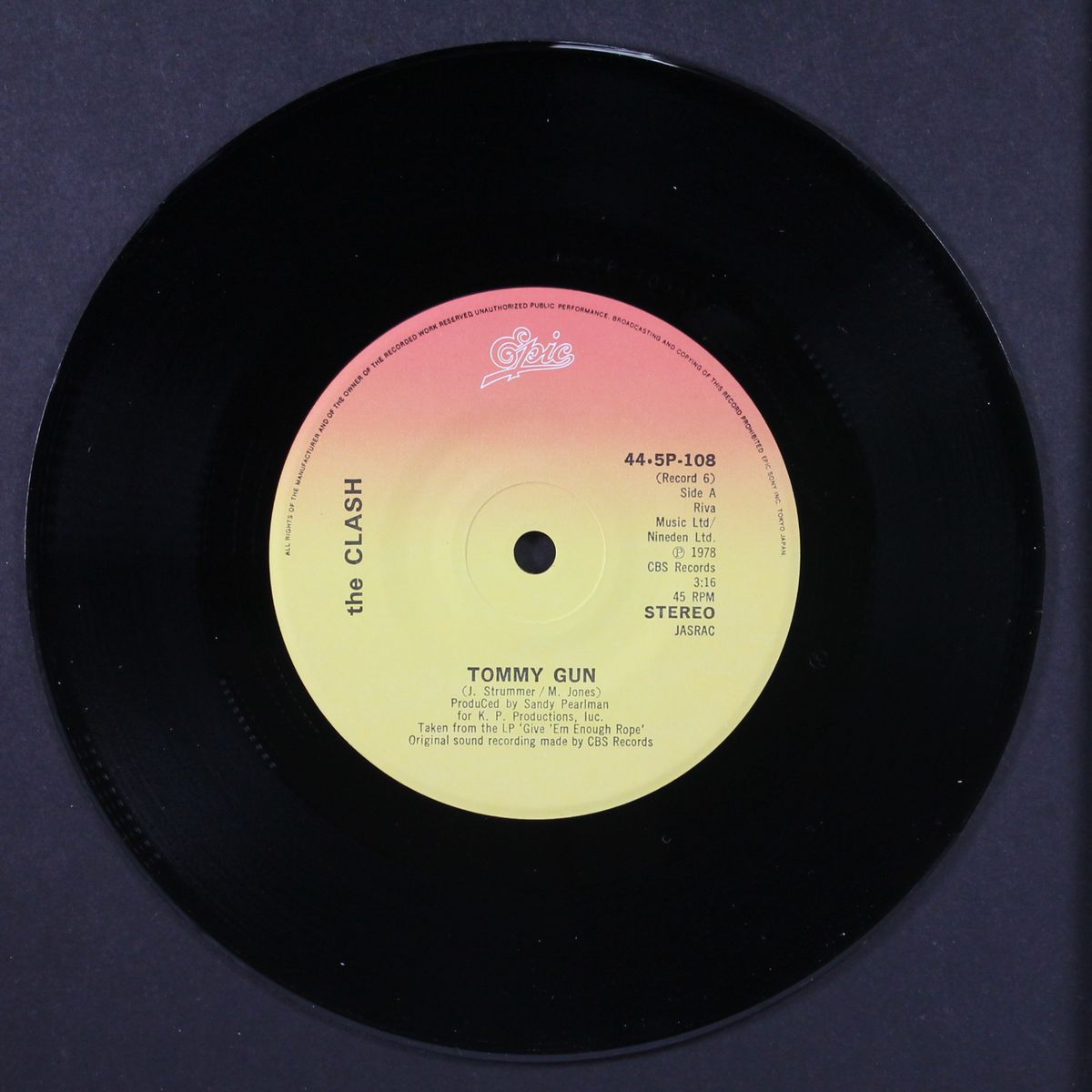 the singles by CLASH