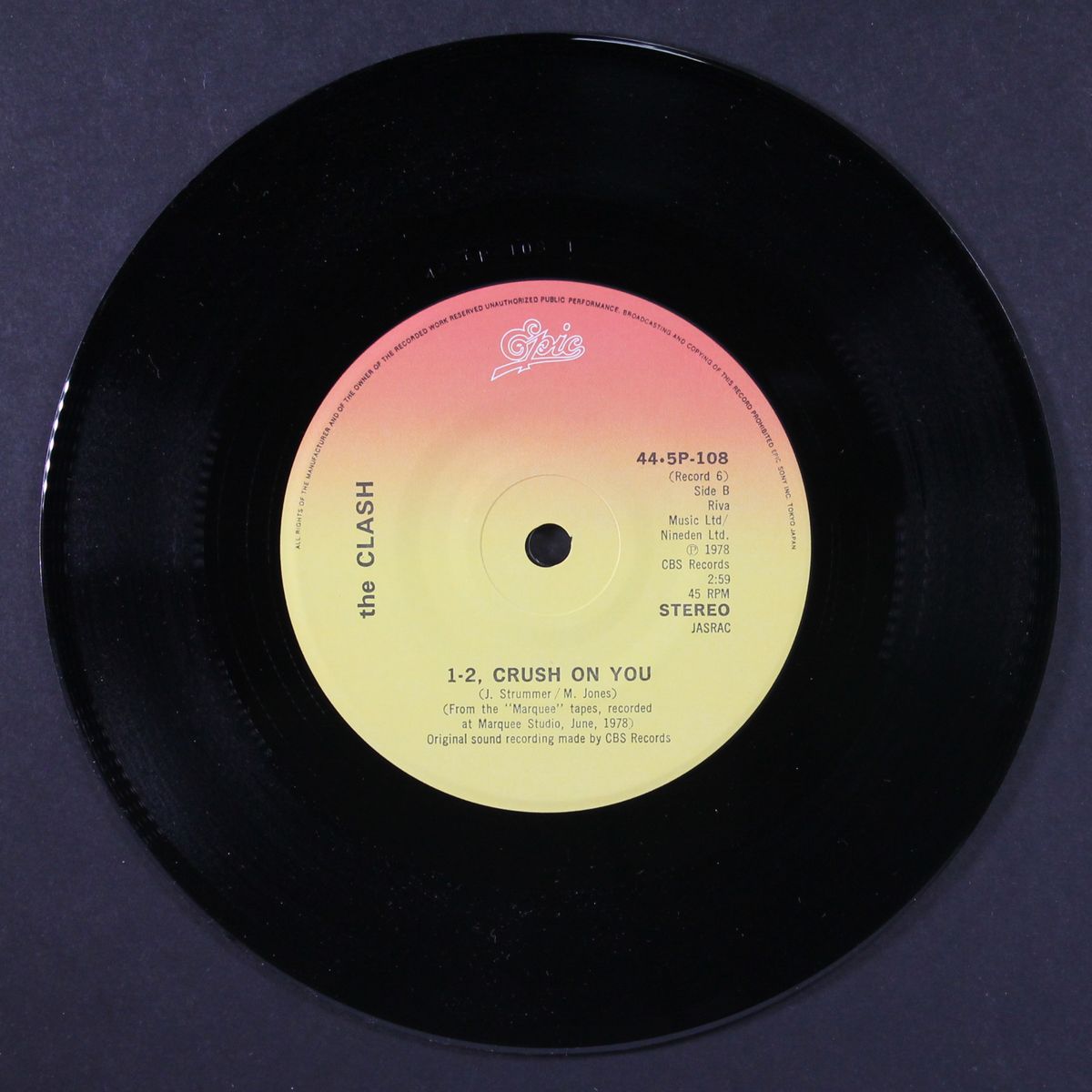 the singles by CLASH