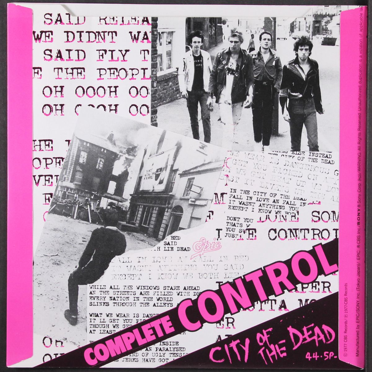 the singles by CLASH