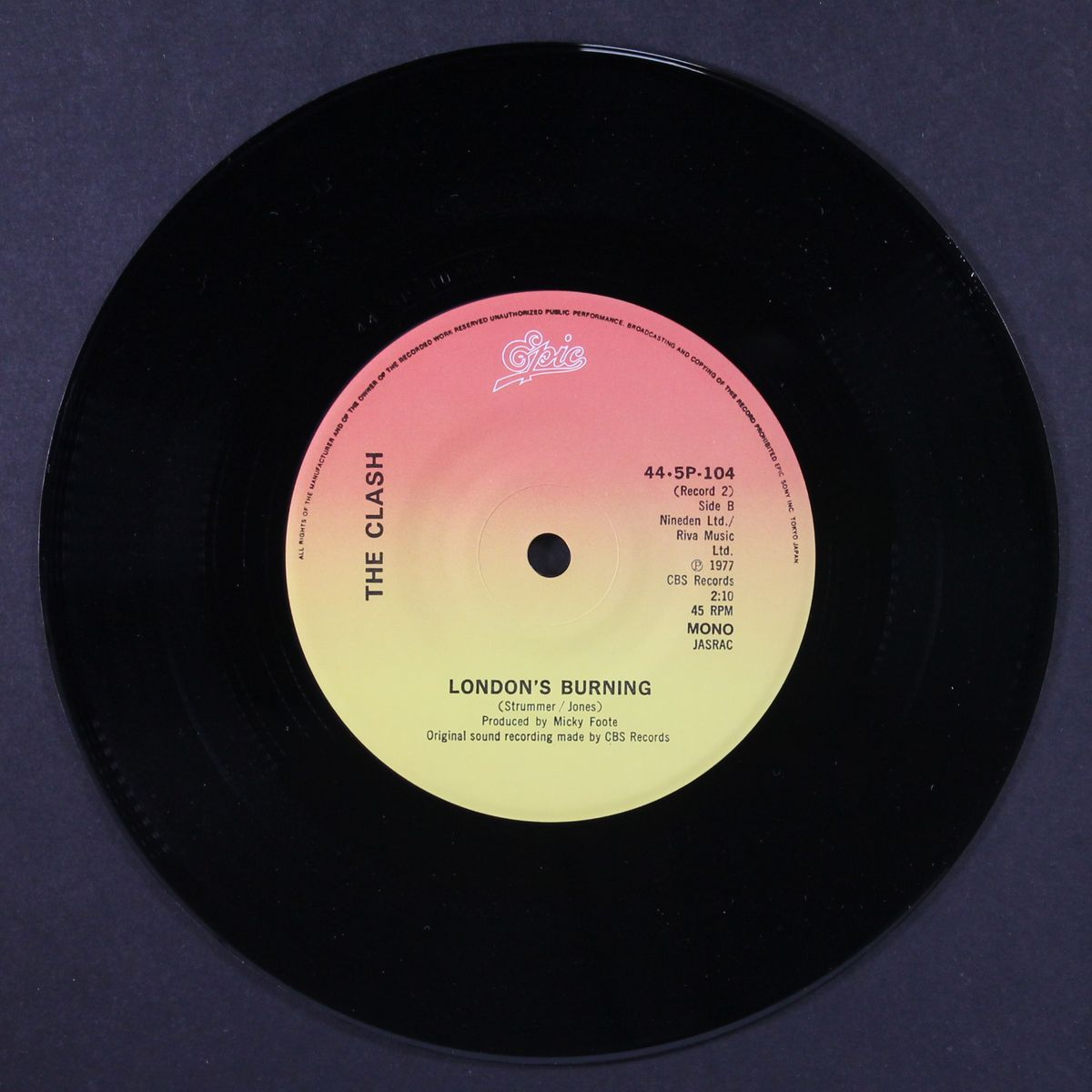 the singles by CLASH