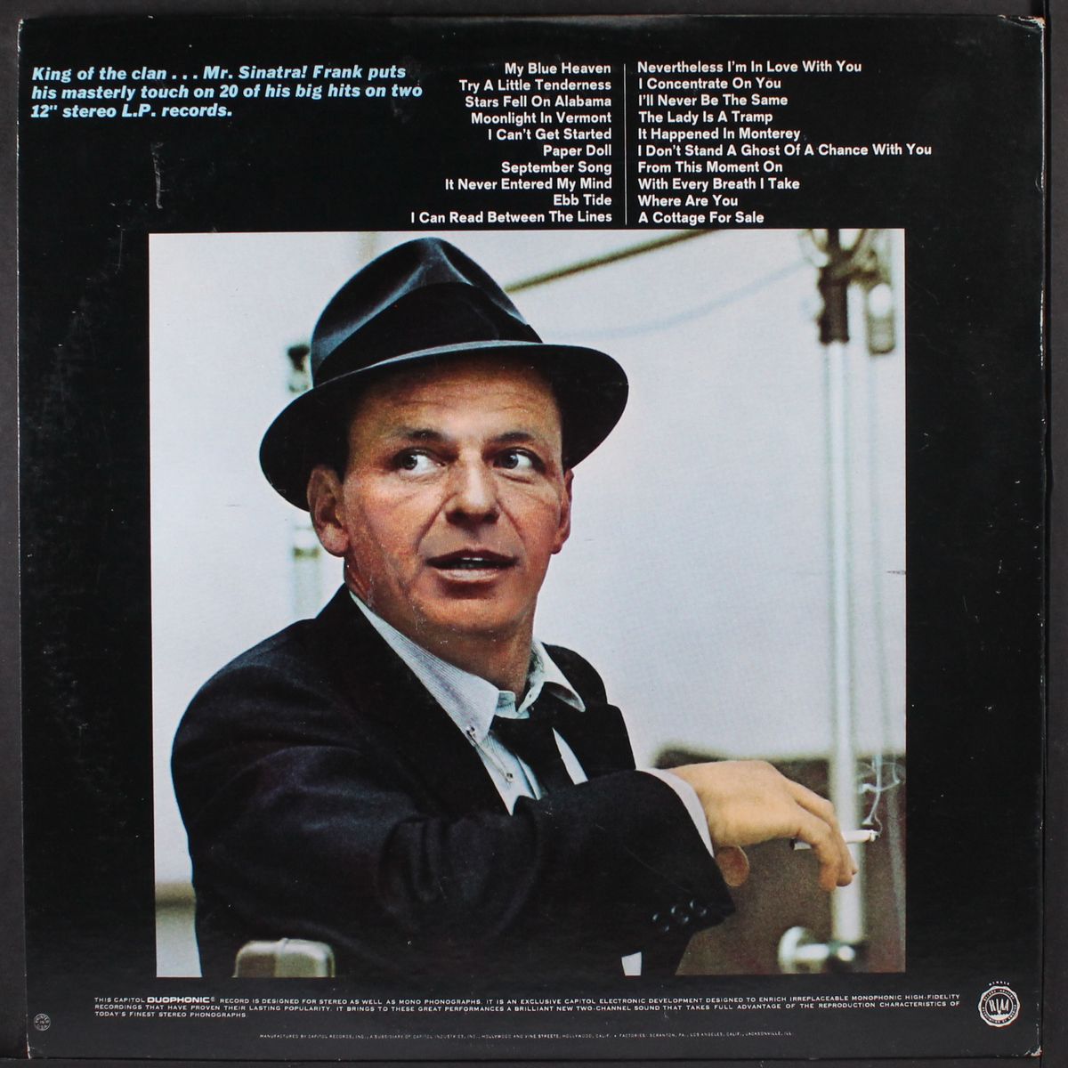 try a little tenderness /neverless i'm in love with you by FRANK SINATRA