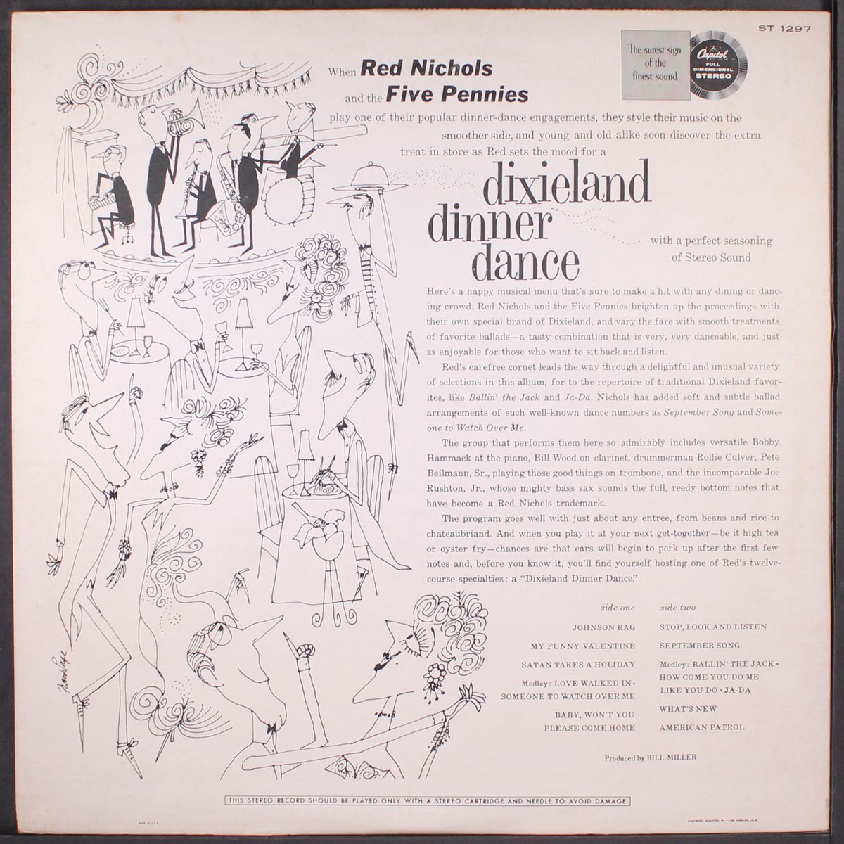 dixieland dinner dance by RED NICHOLS