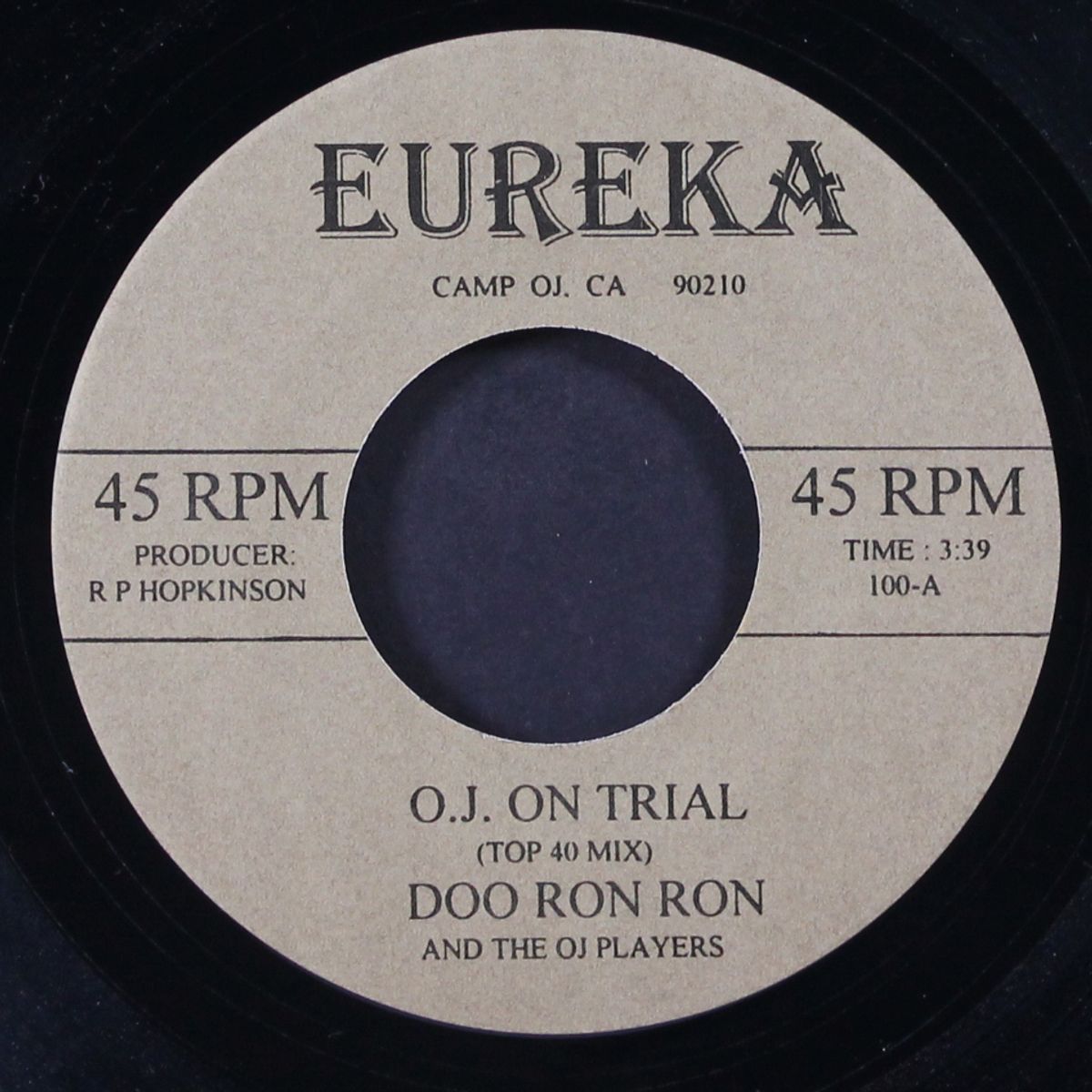 o.j. on trial by DOO RON RON
