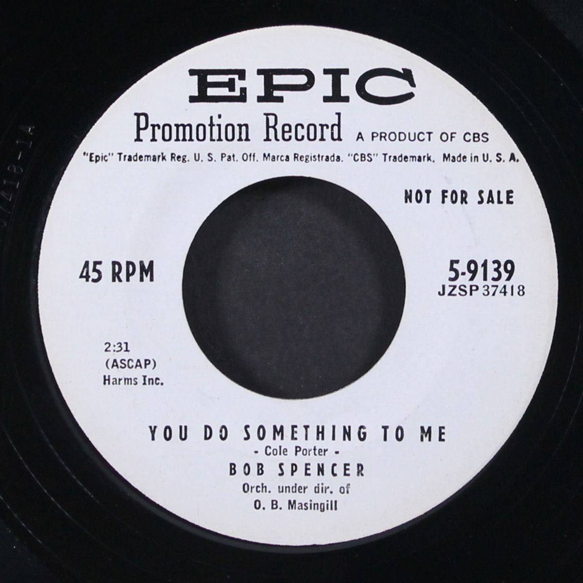 roll, hot rod, roll / you do something to me by BOB SPENCER
