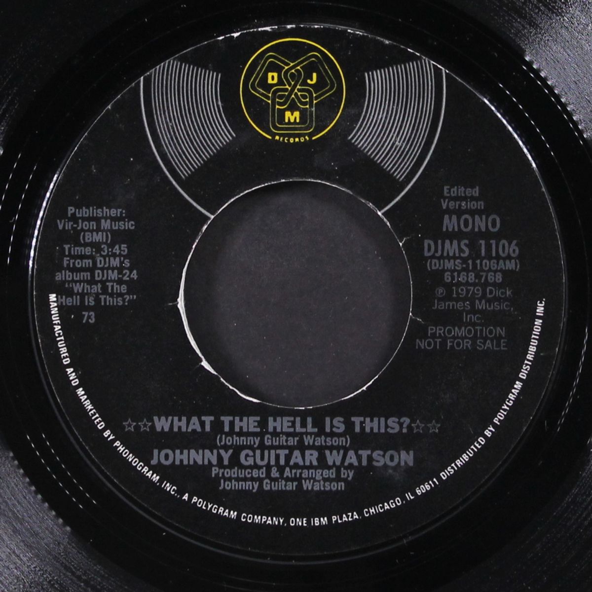what the hell is this? (edit / mono) by JOHNNY GUITAR WATSON