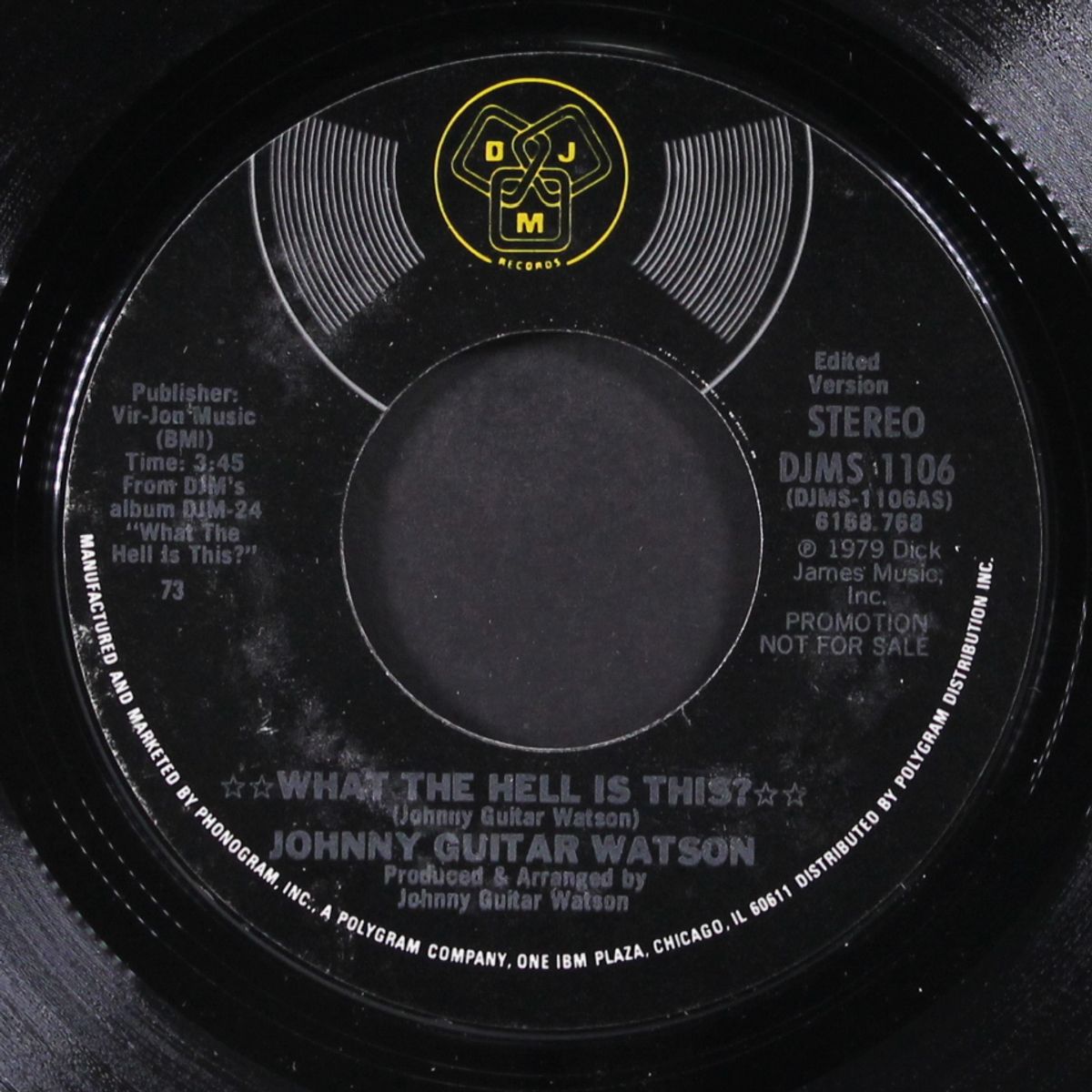 what the hell is this? (edit / mono) by JOHNNY GUITAR WATSON