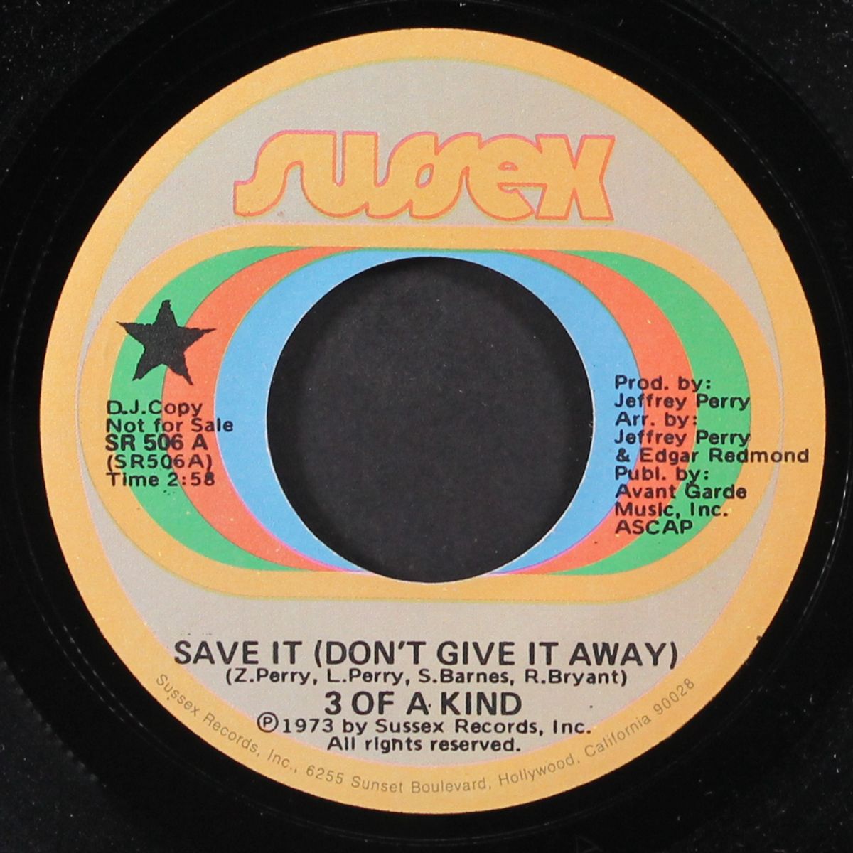 save it / you're everything in life by 3 OF A KIND