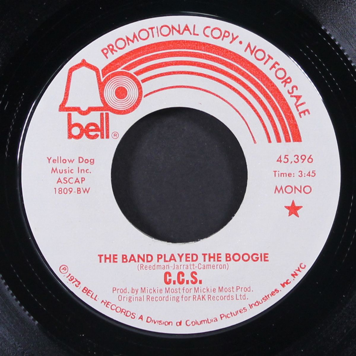 the band played the boogie / mono by C.C.S.