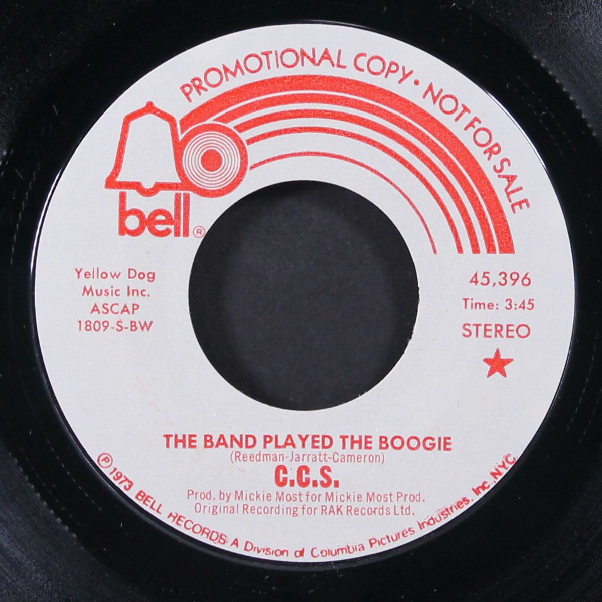 the band played the boogie / mono by C.C.S.