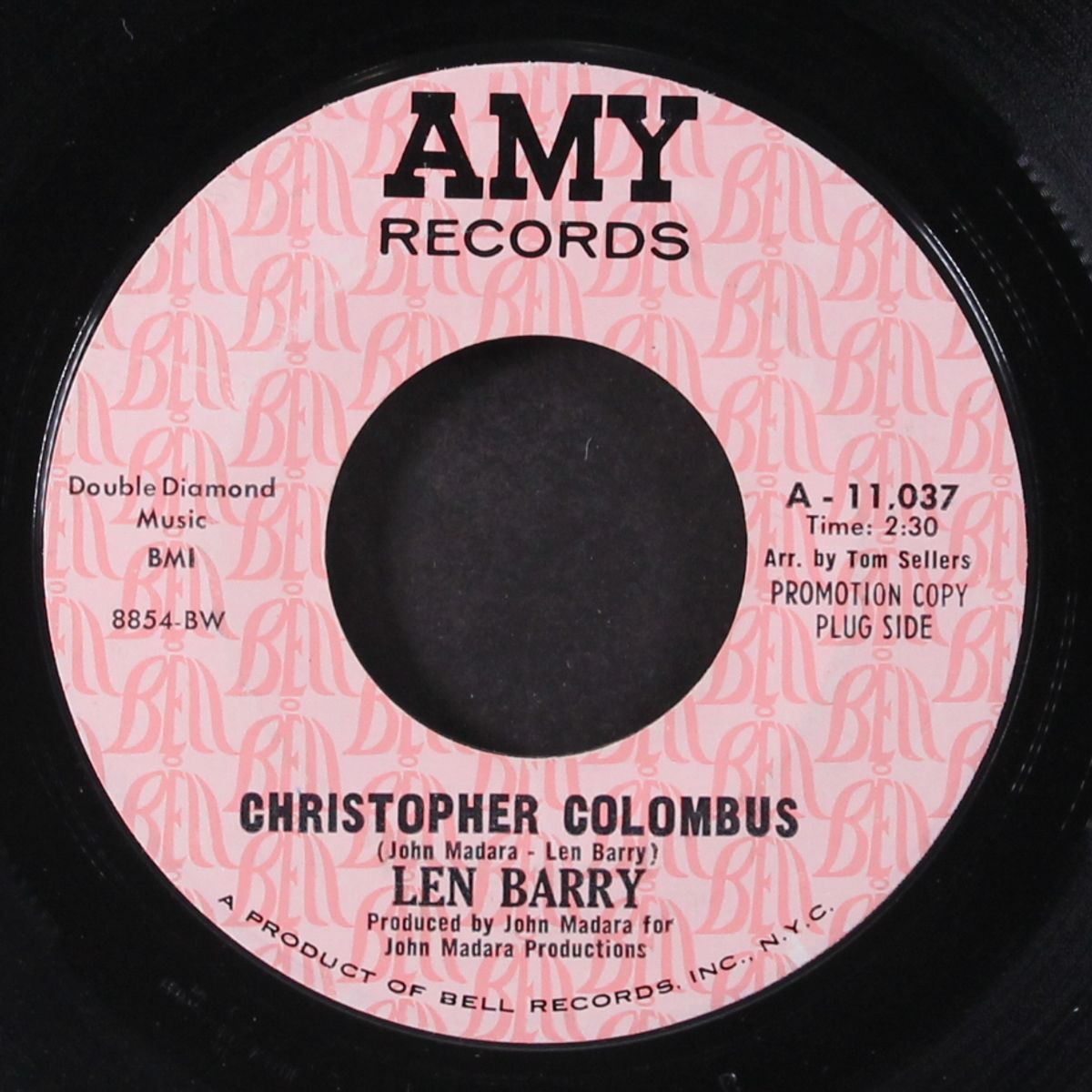 you're my picasso baby / christopher columbus by LEN BARRY