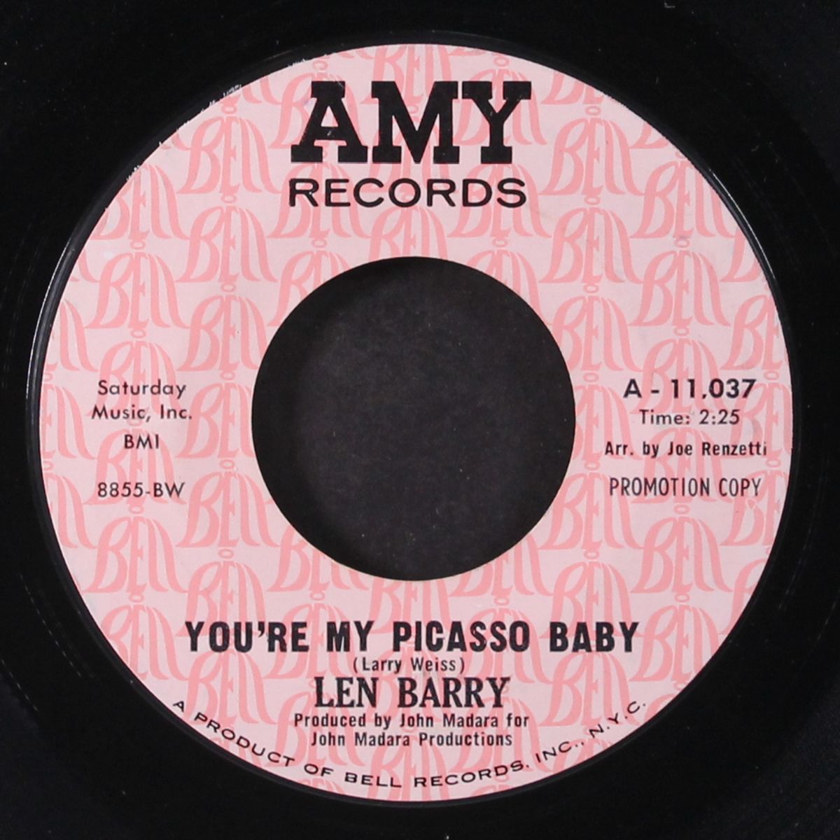 you're my picasso baby / christopher columbus by LEN BARRY