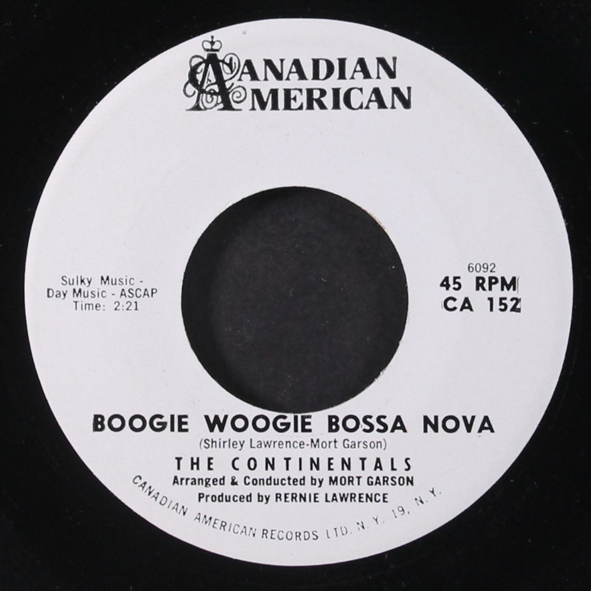 boogie woogie bossa nova / bossa nova waltz by CONTINENTALS