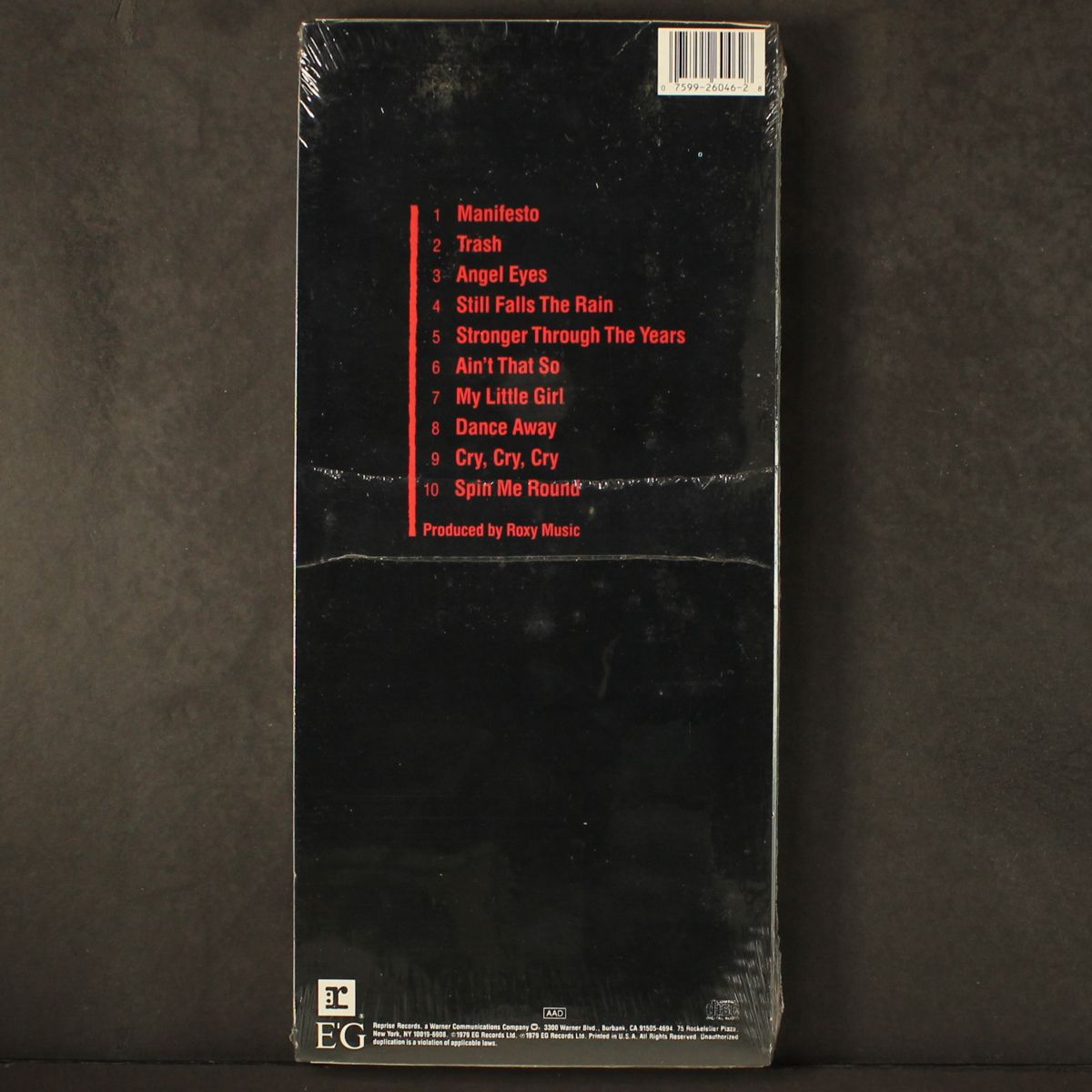 manifesto by ROXY MUSIC
