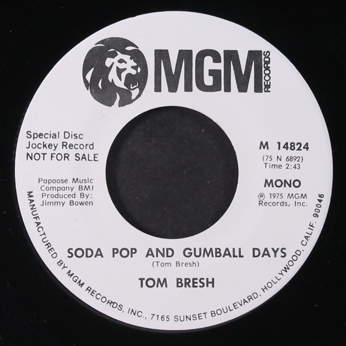 soda pop and gumball days / mono by TOM BRESH