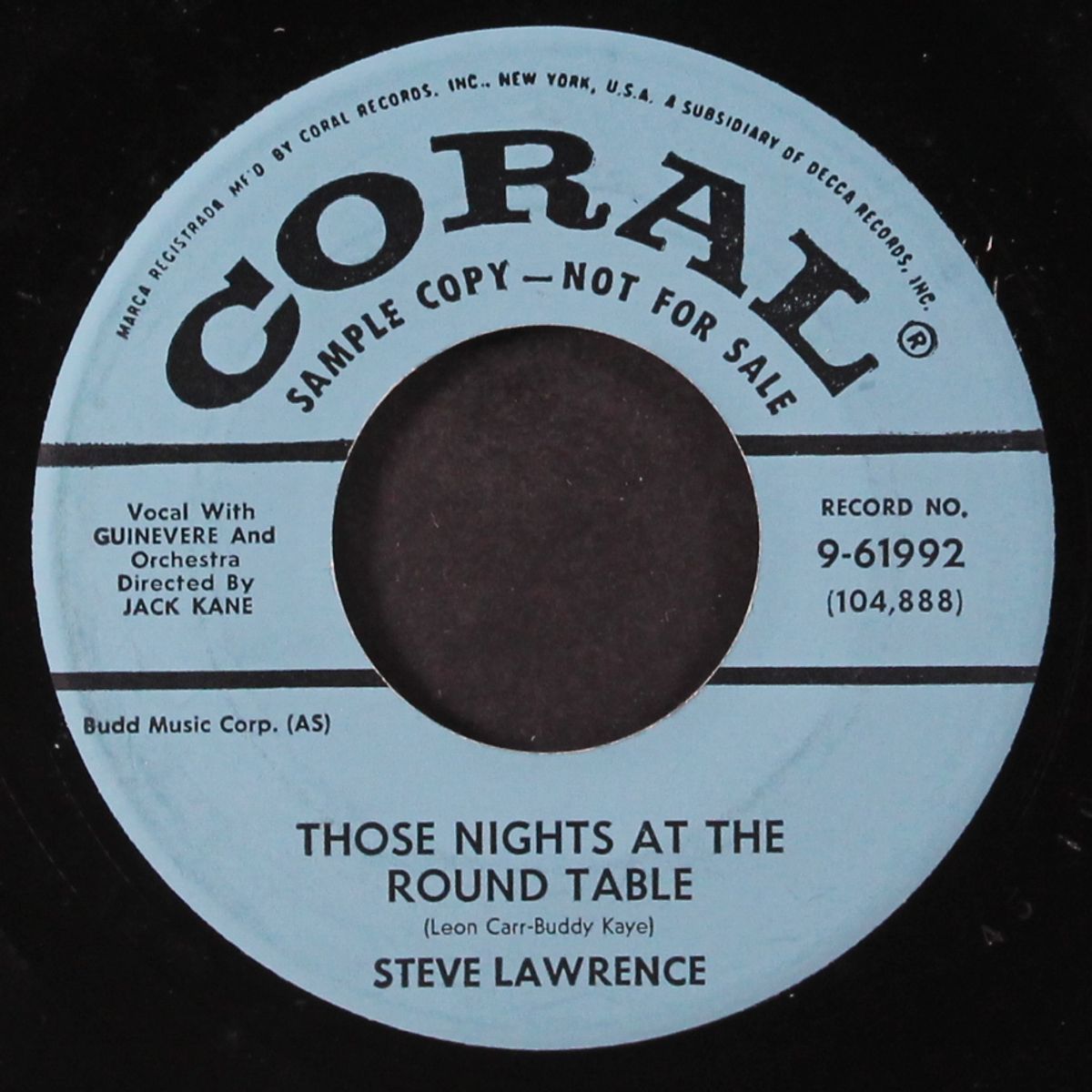 stranger in mexico / those nights at the round table by STEVE LAWRENCE