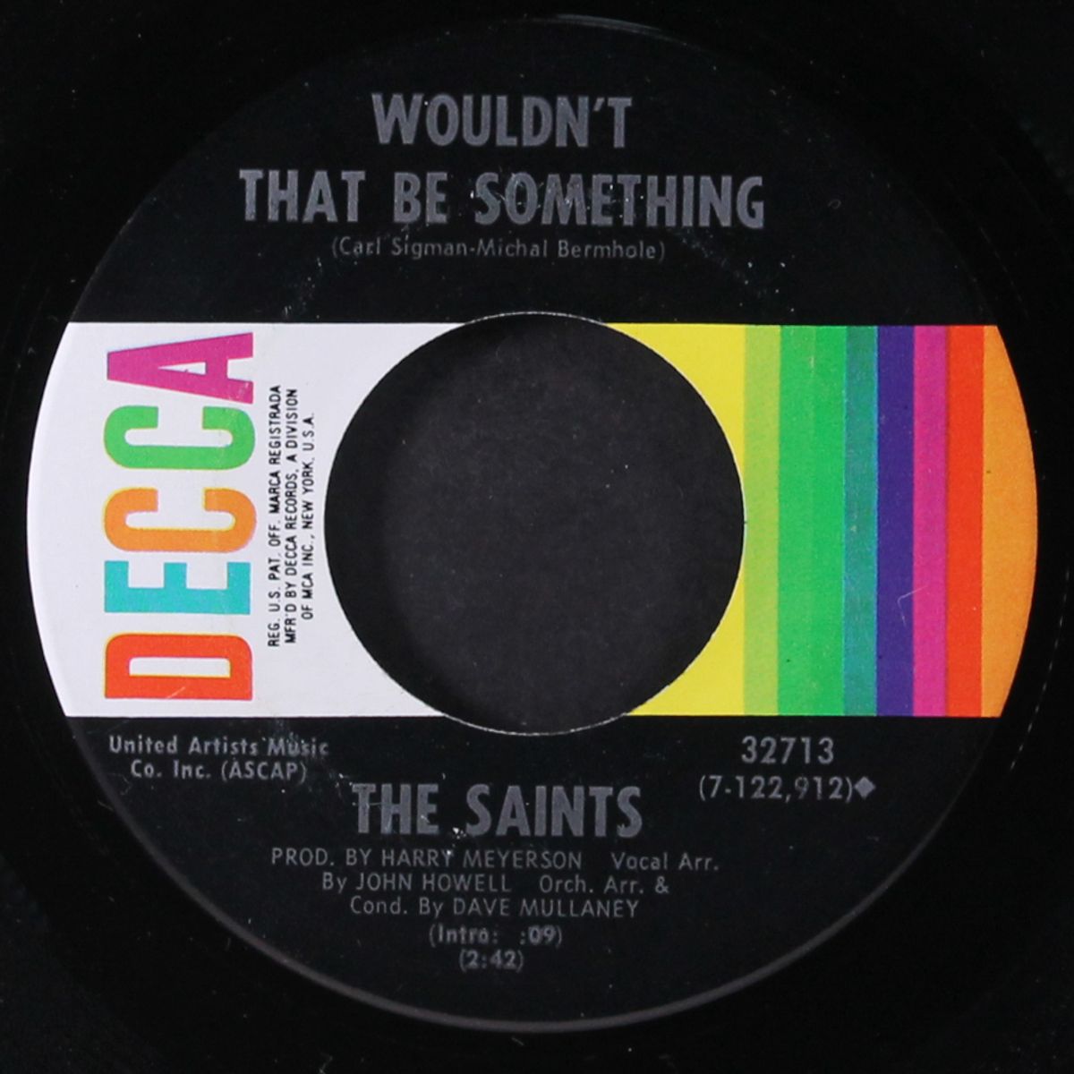 wouldn't that be something by SAINTS