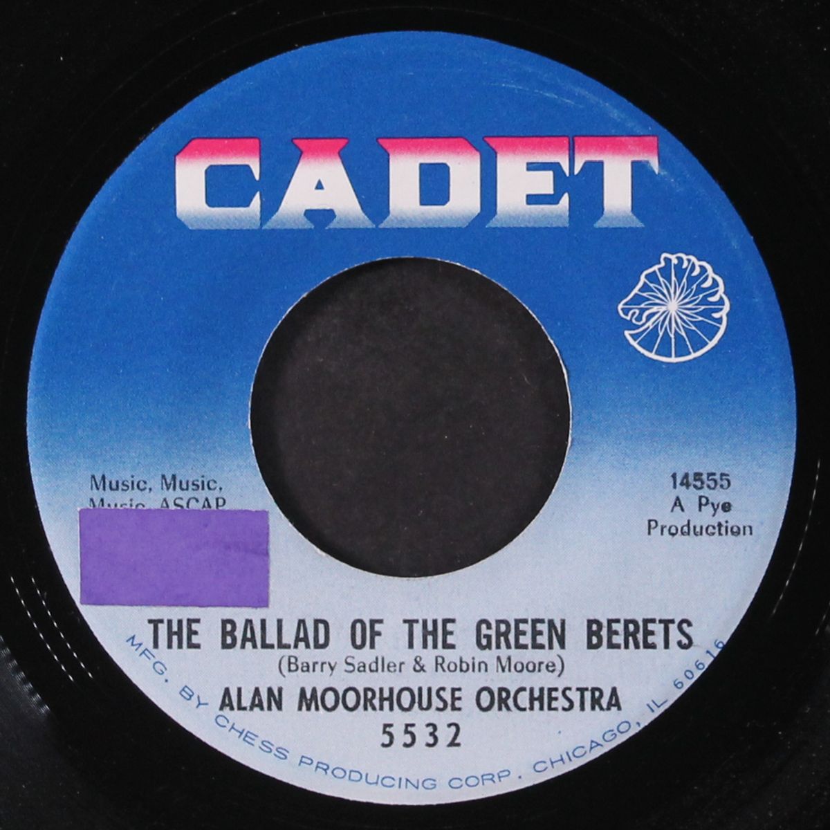 london bridge / the ballad of the green berets by ALAN MOORHOUSE