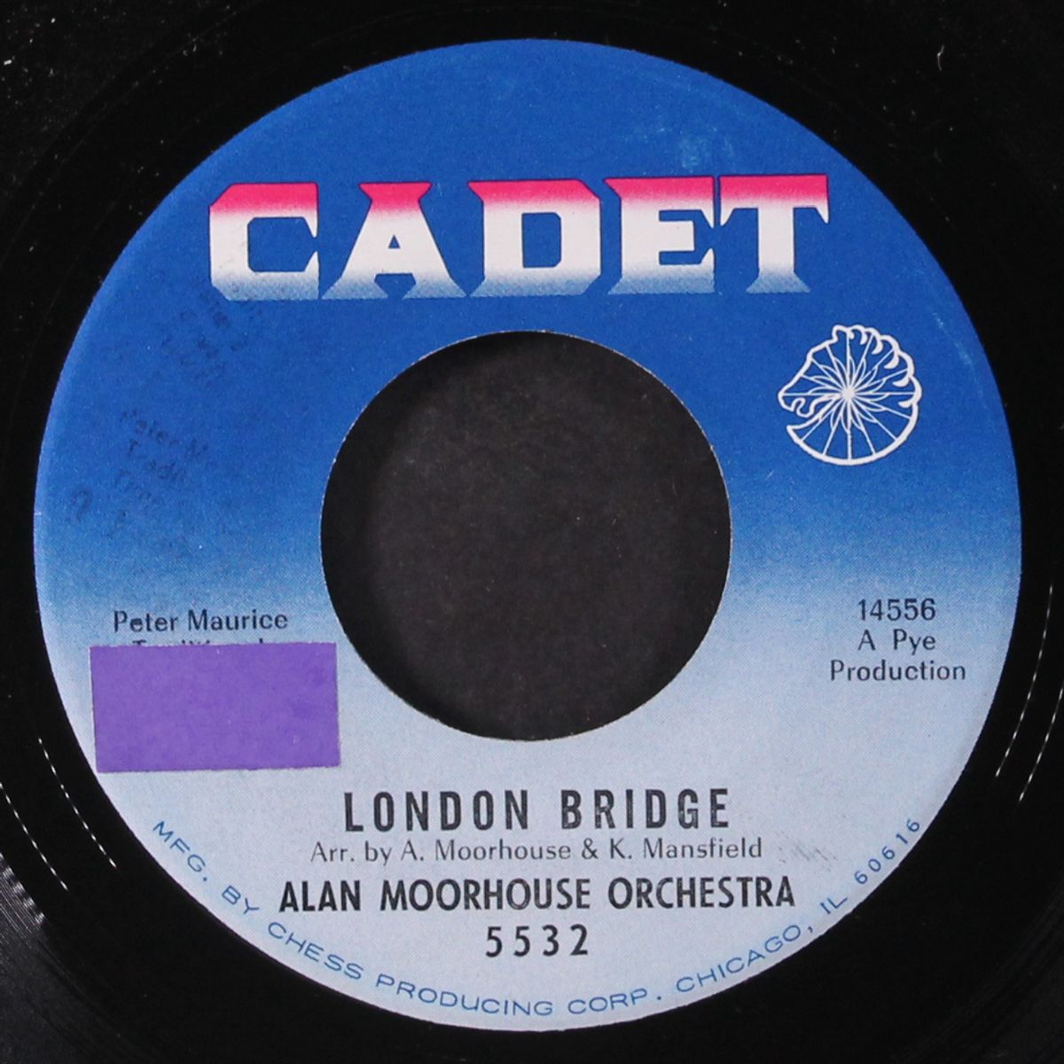 london bridge / the ballad of the green berets by ALAN MOORHOUSE