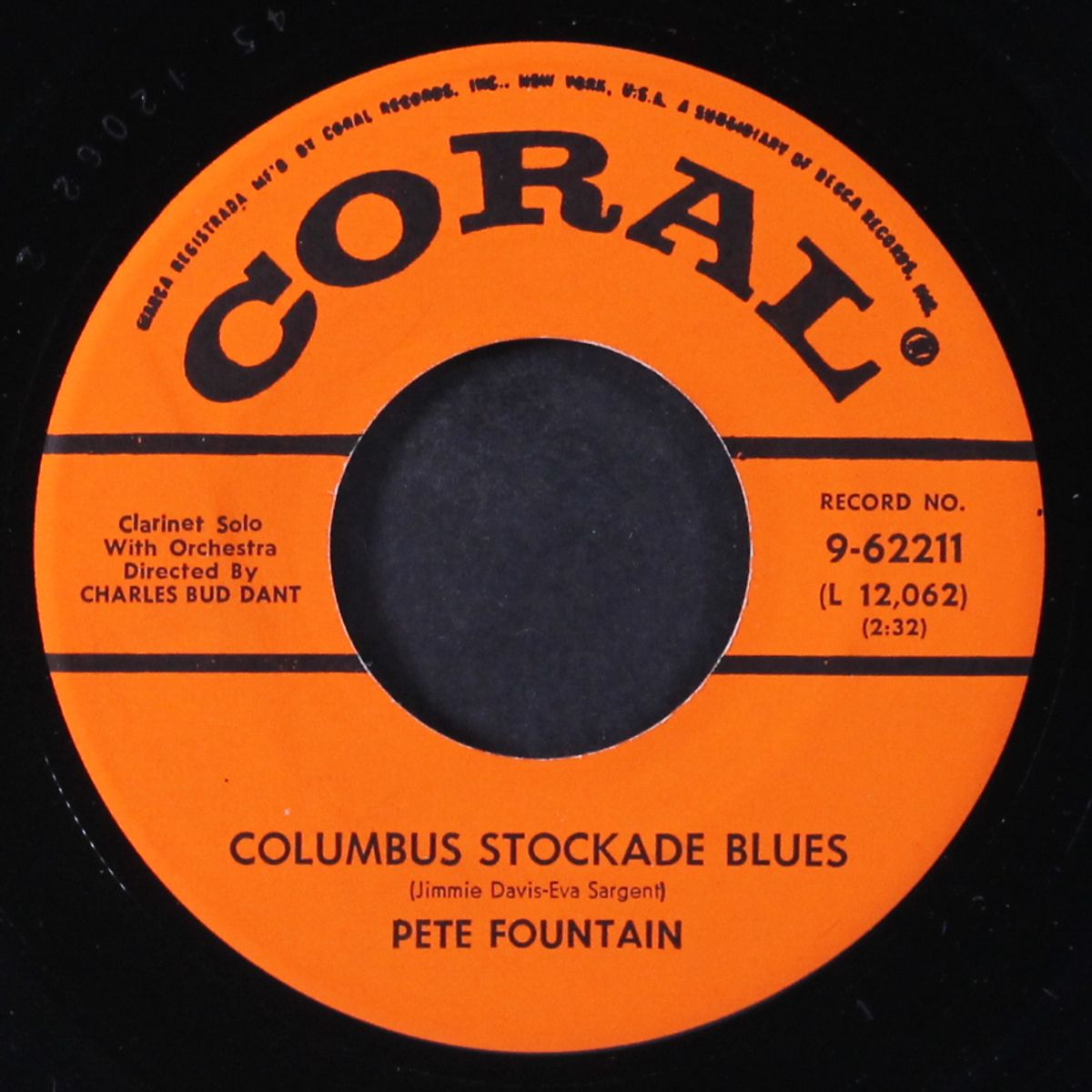 sentimental journey / columbus stockade blues by PETE FOUNTAIN