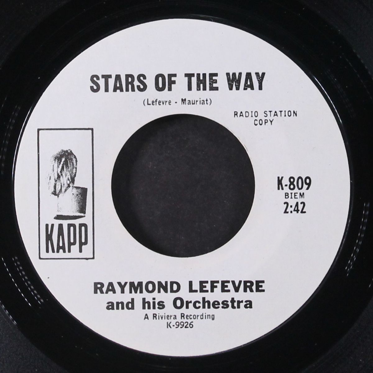 spanish eyes / stars of the way by RAYMOND LEFEVRE