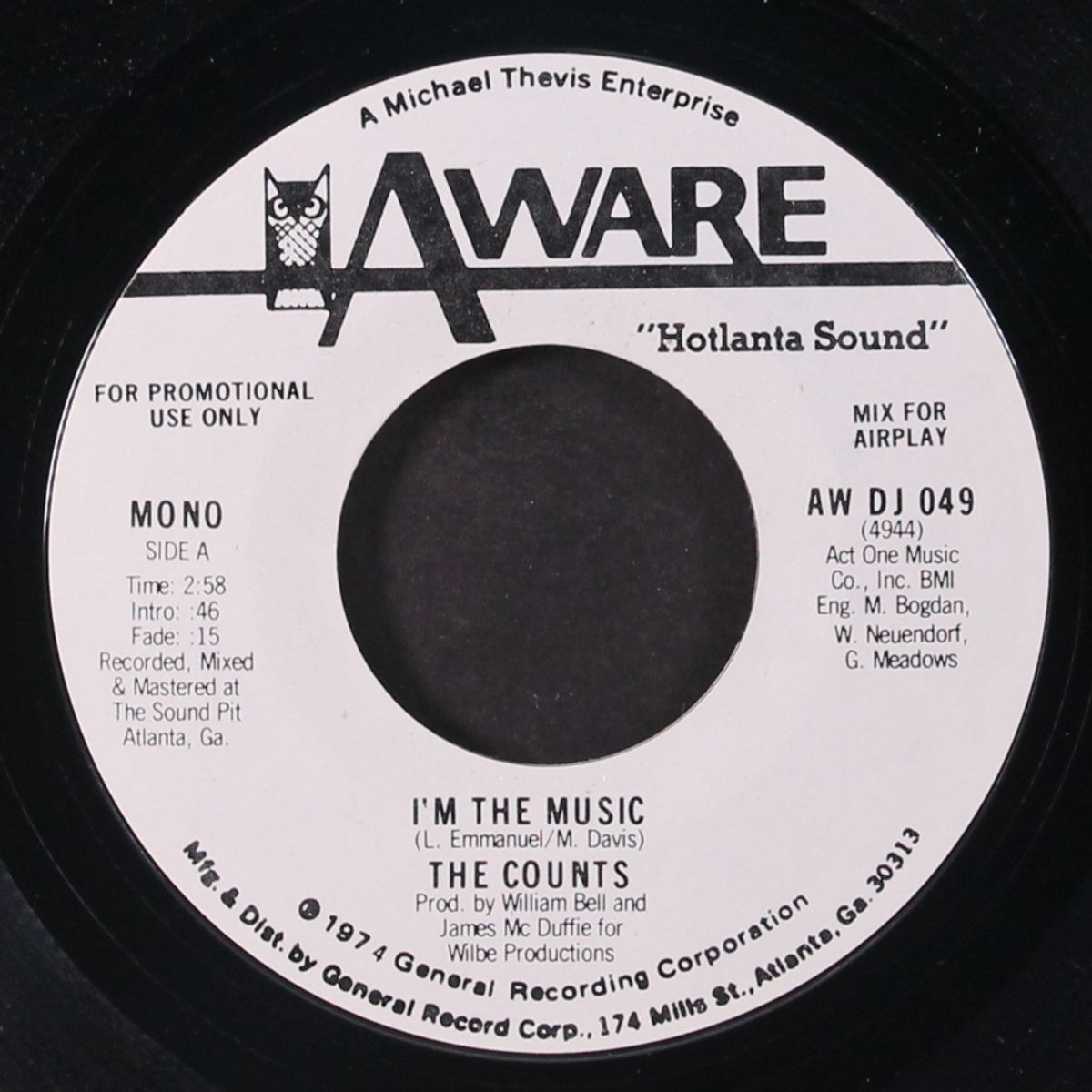 i'm the music / mono by COUNTS