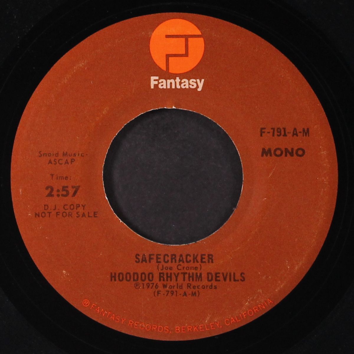 safecracker / mono by HOODOO RHYTHM DEVILS
