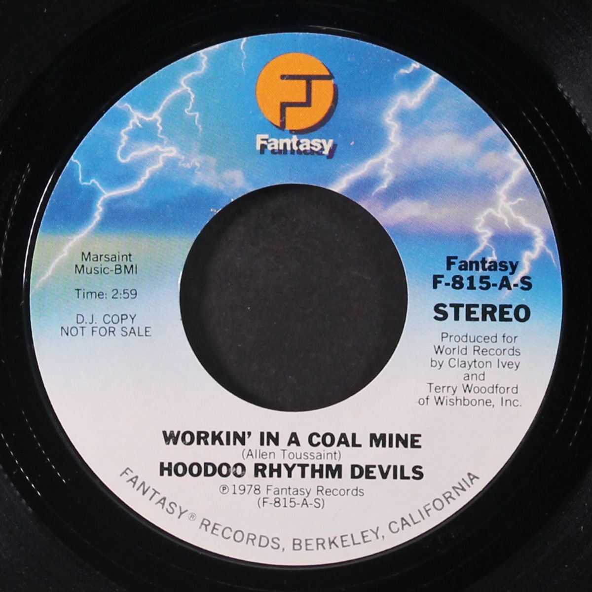 workin' in a coal mine / mono by HOODOO RHYTHM DEVILS