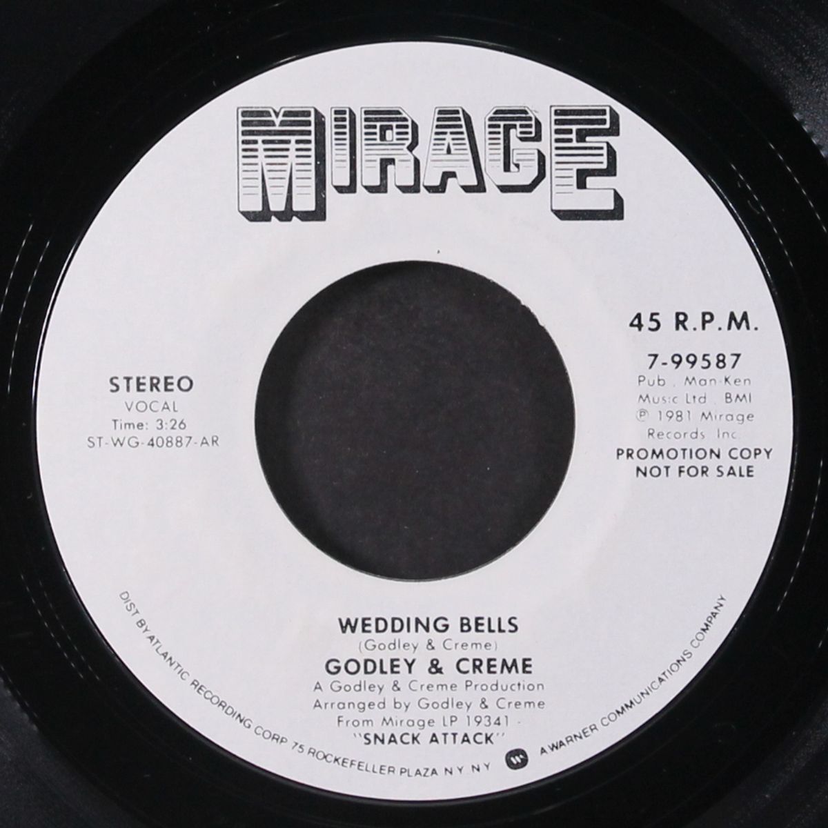 wedding bells / same by GODLEY & CREME