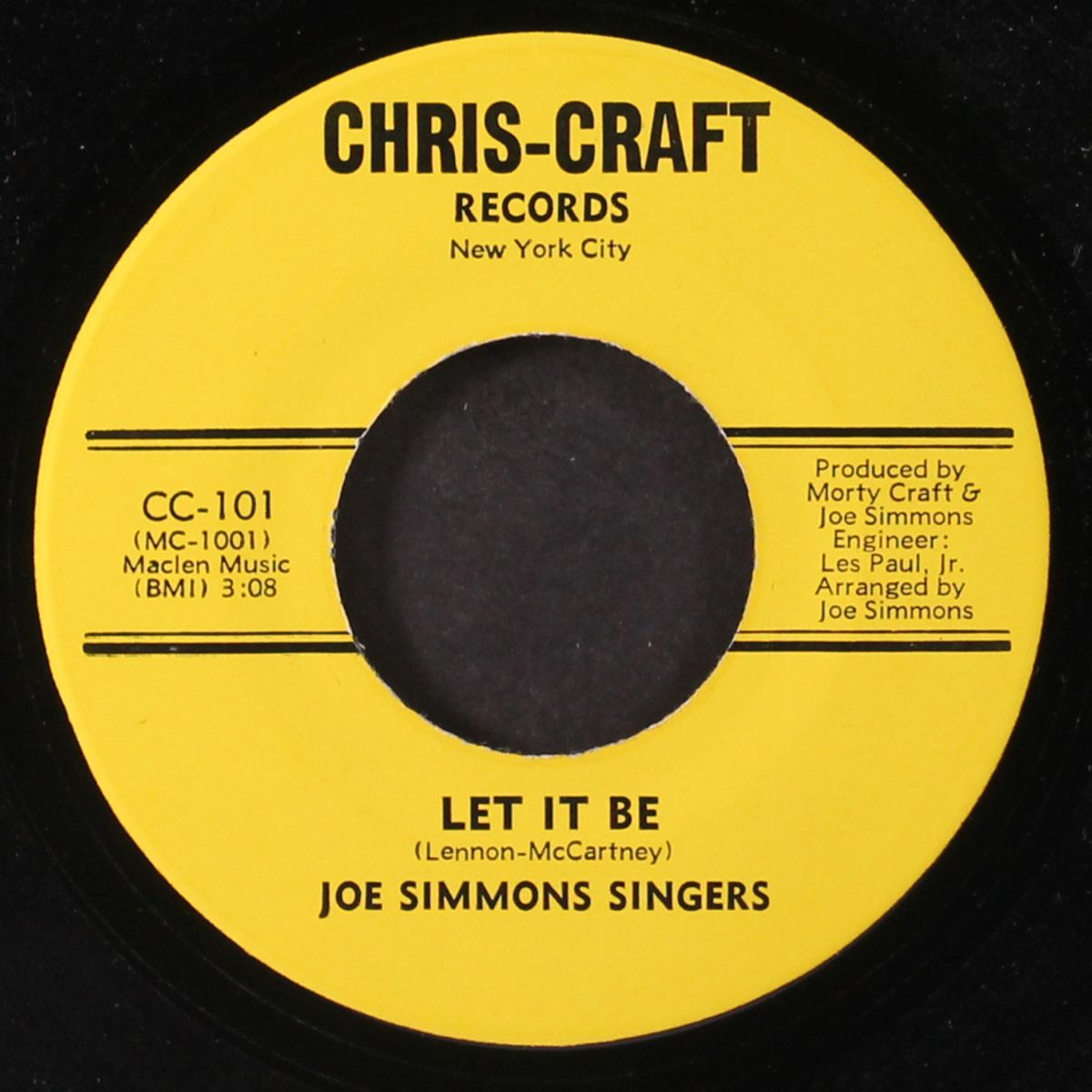 let it be / put me down, town by JOE SIMMONS