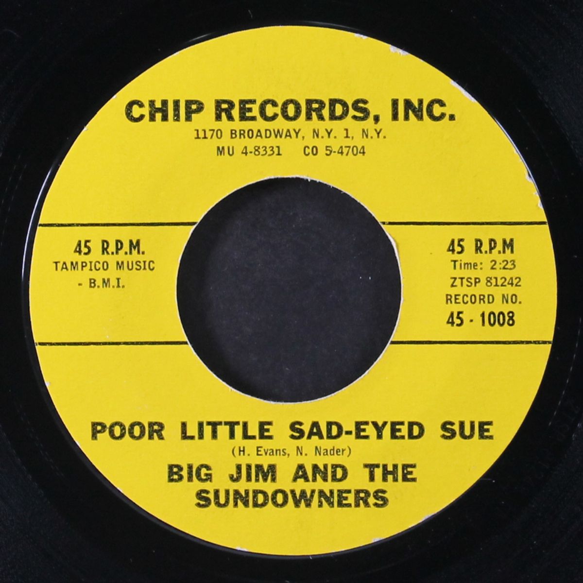 never let you go / poor little sad-eyed sue by SUNDOWNERS