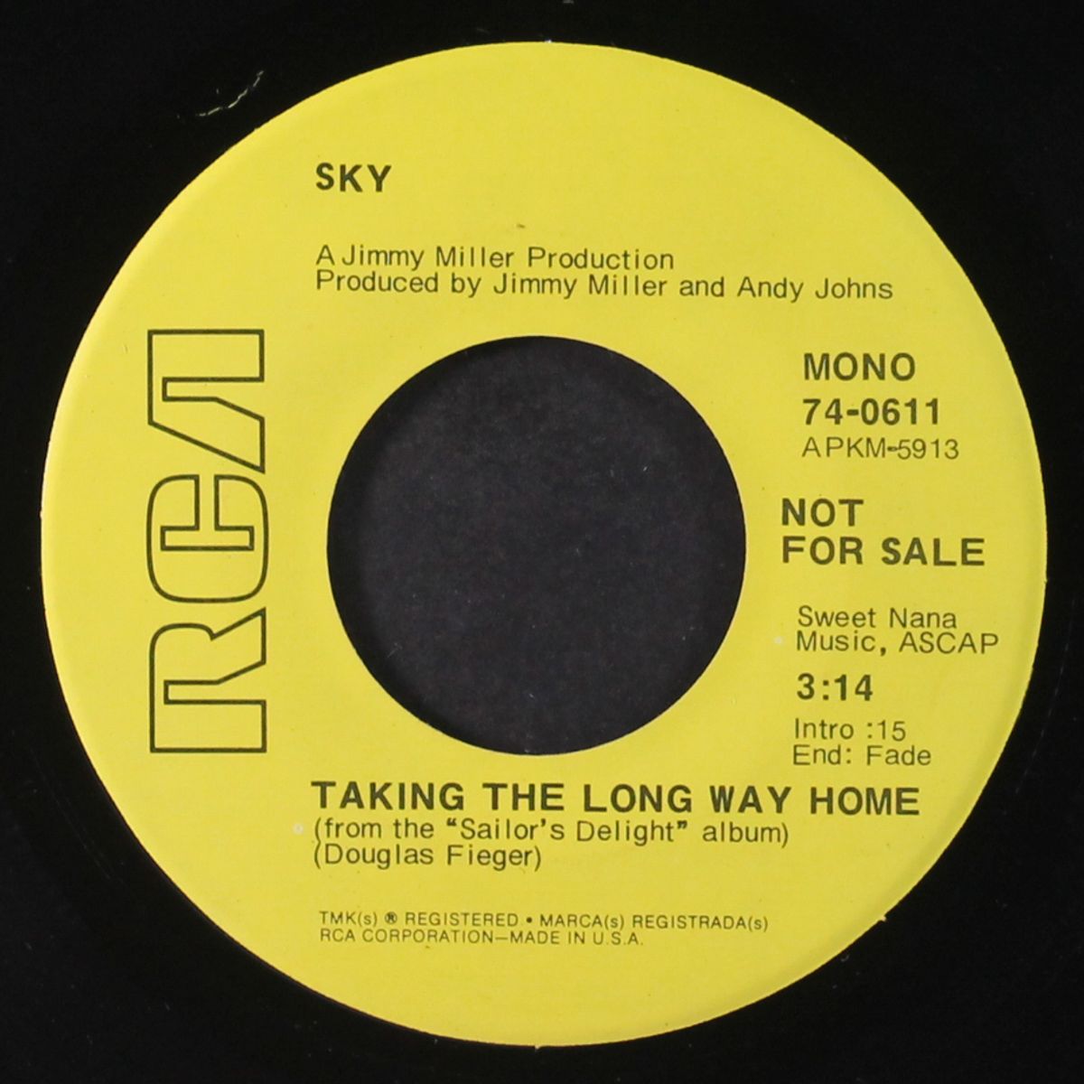 let it lie low / taking the long way home by SKY