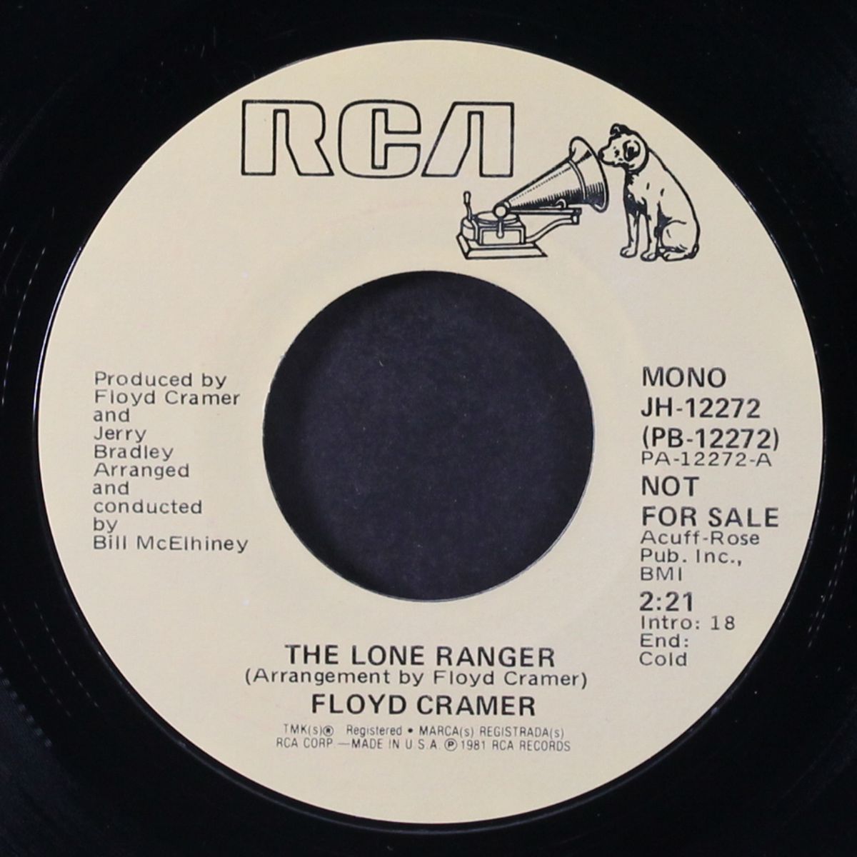 the lone ranger / mono by FLOYD CRAMER