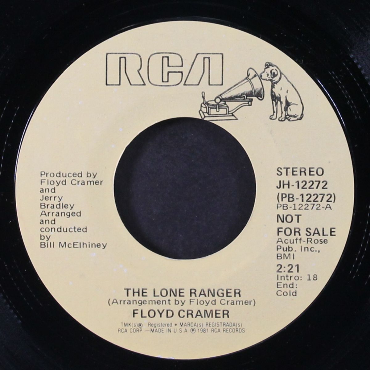 the lone ranger / mono by FLOYD CRAMER