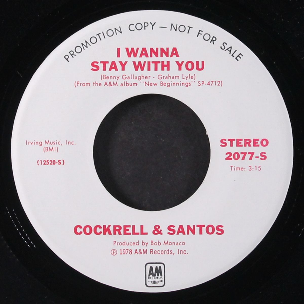 i wanna stay with you / mono by COCKRELL & SANTOS