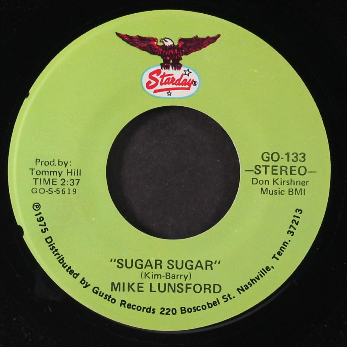mumbled round, fumbled round / sugar sugar by MIKE LUNSFORD