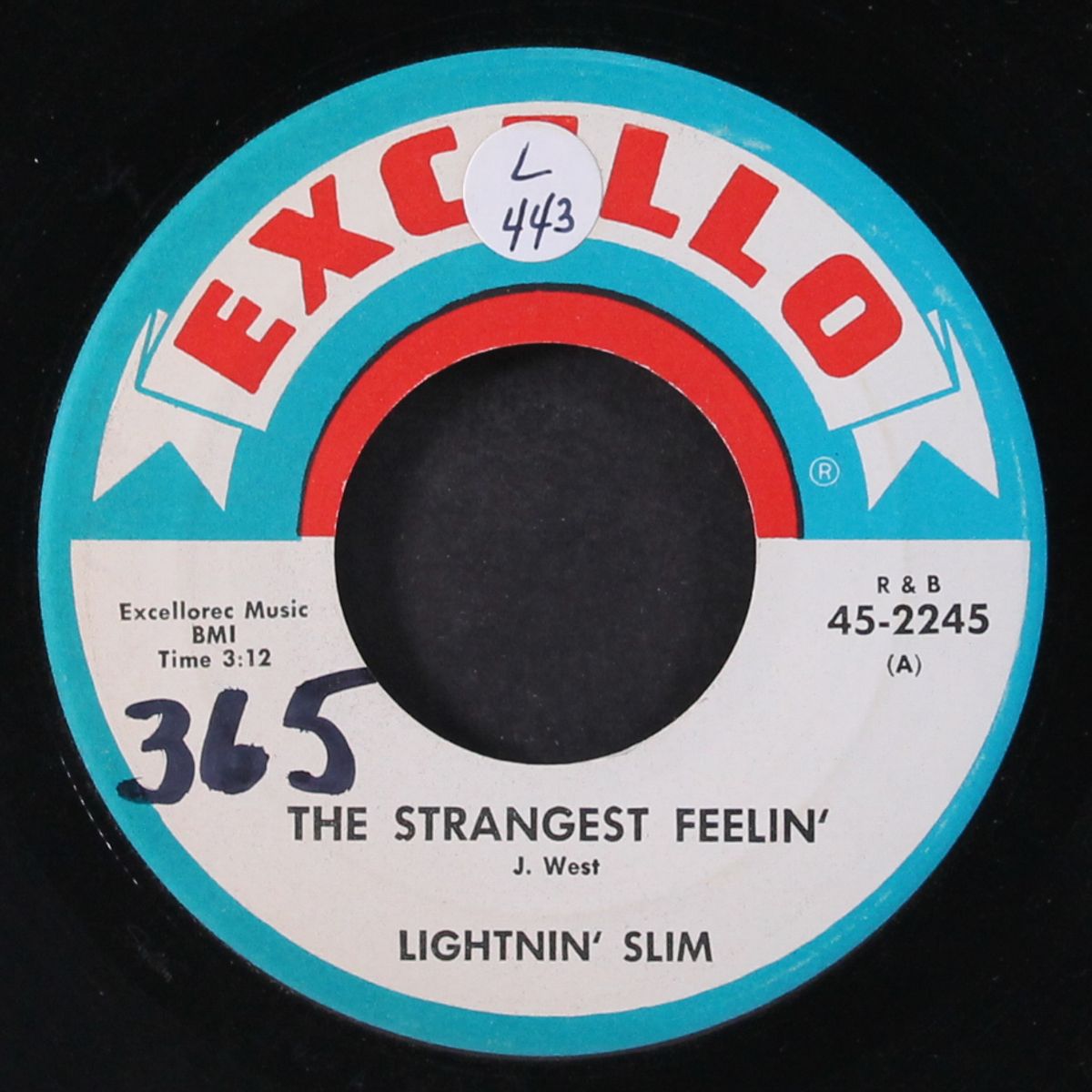 the strangest feelin' / you give me the blues by LIGHTNIN' SLIM