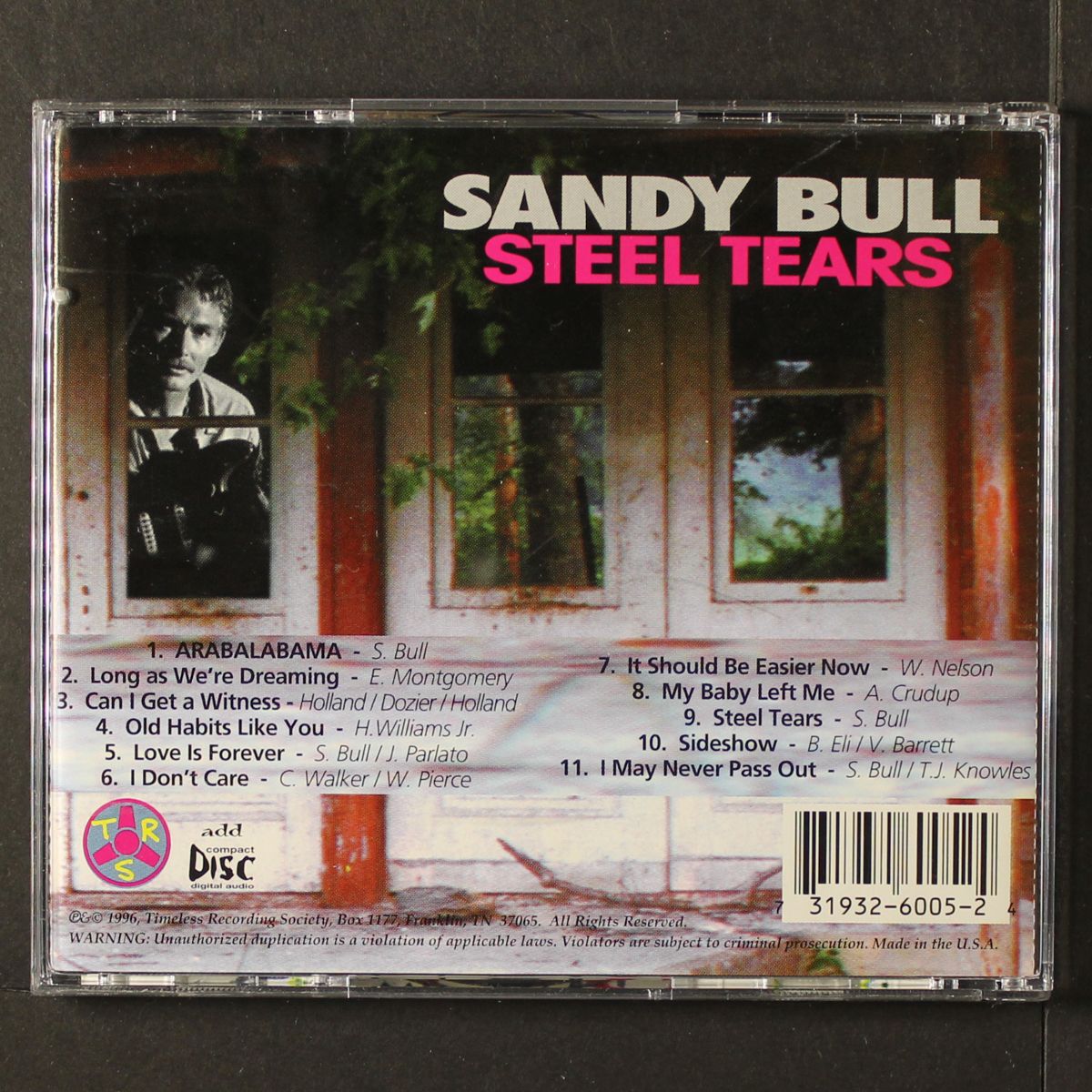 steel tears by SANDY BULL